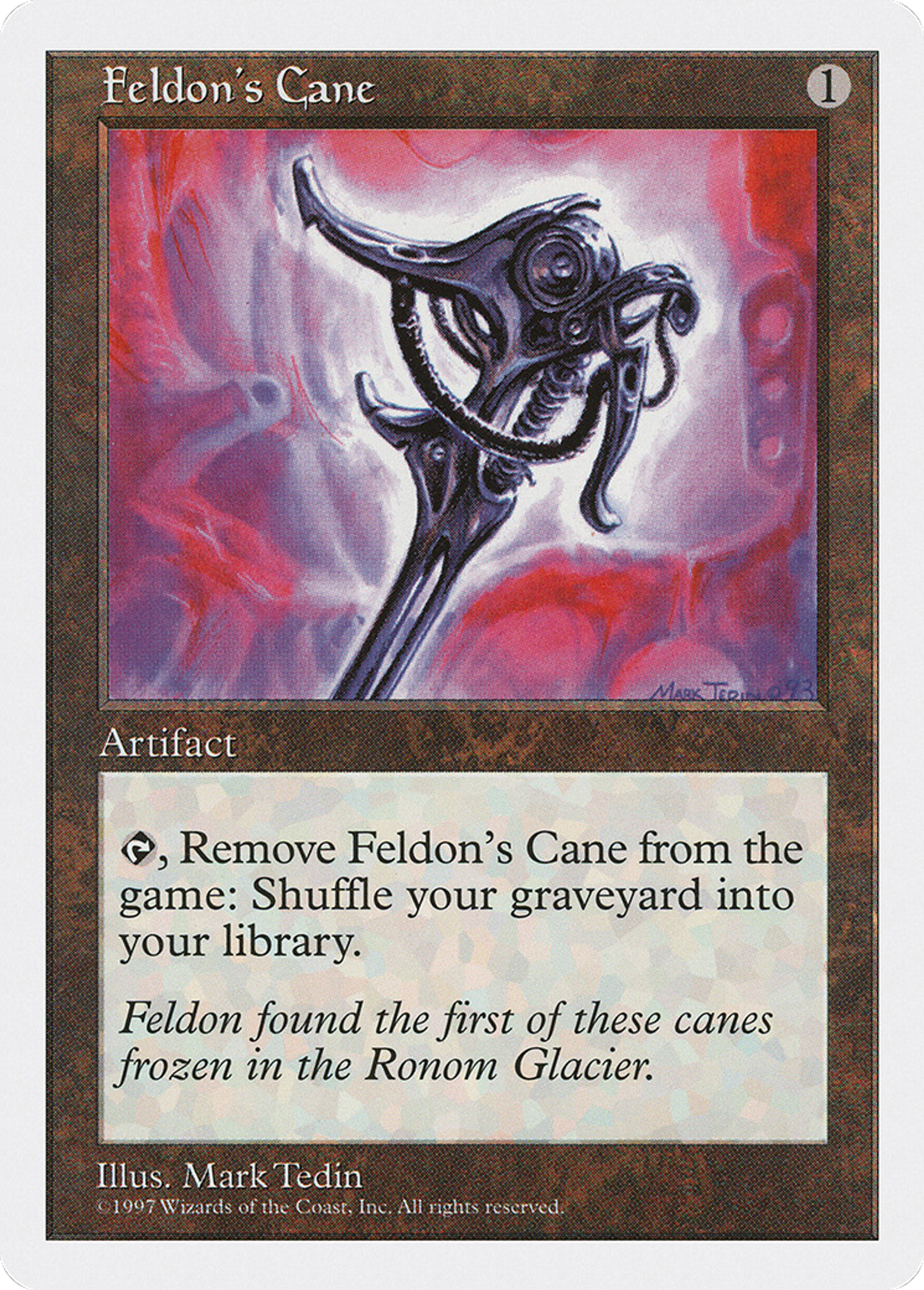 Feldon's Cane — Fifth Edition — Magic: The Gathering