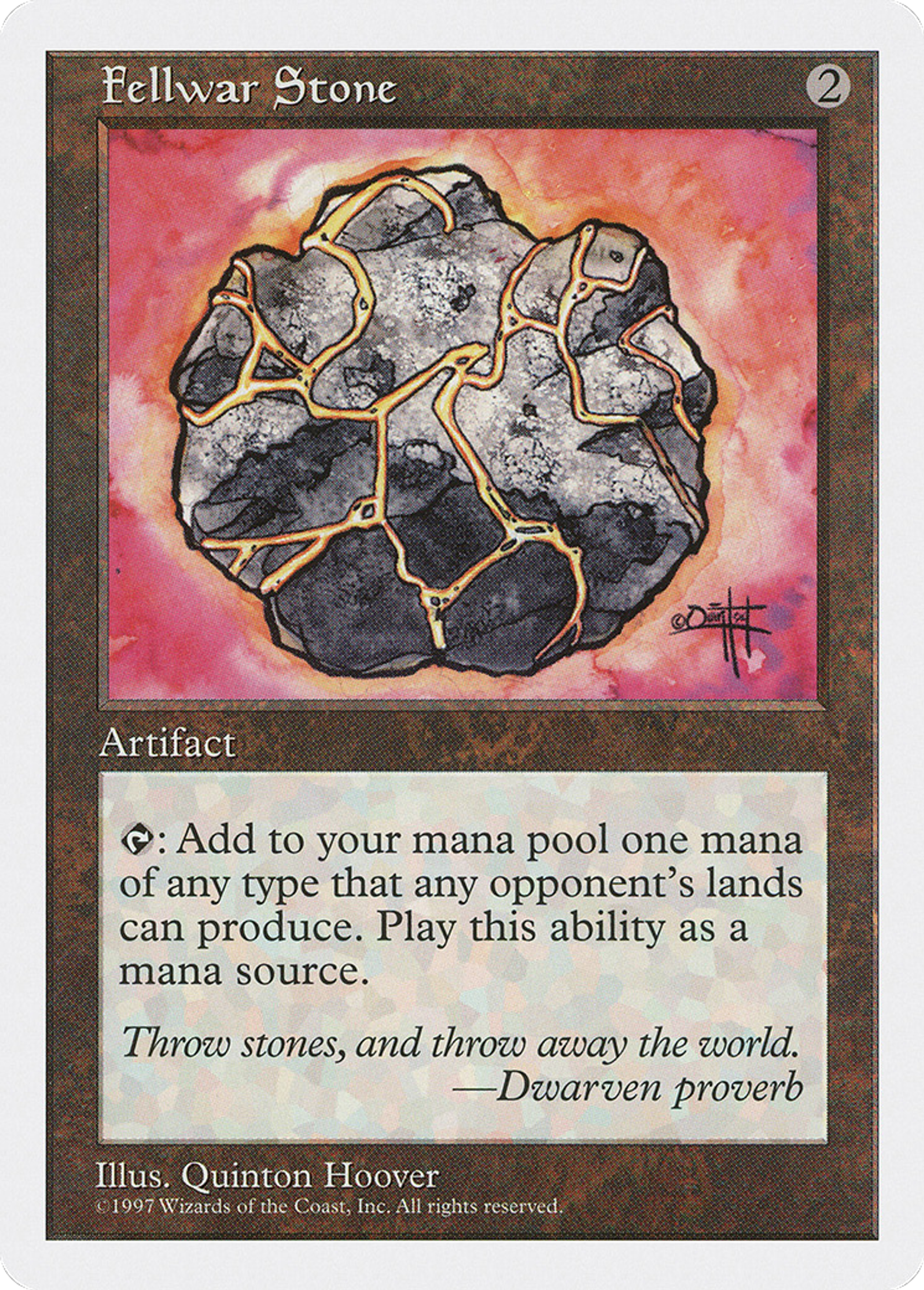 Fellwar Stone — Fifth Edition — Magic: The Gathering