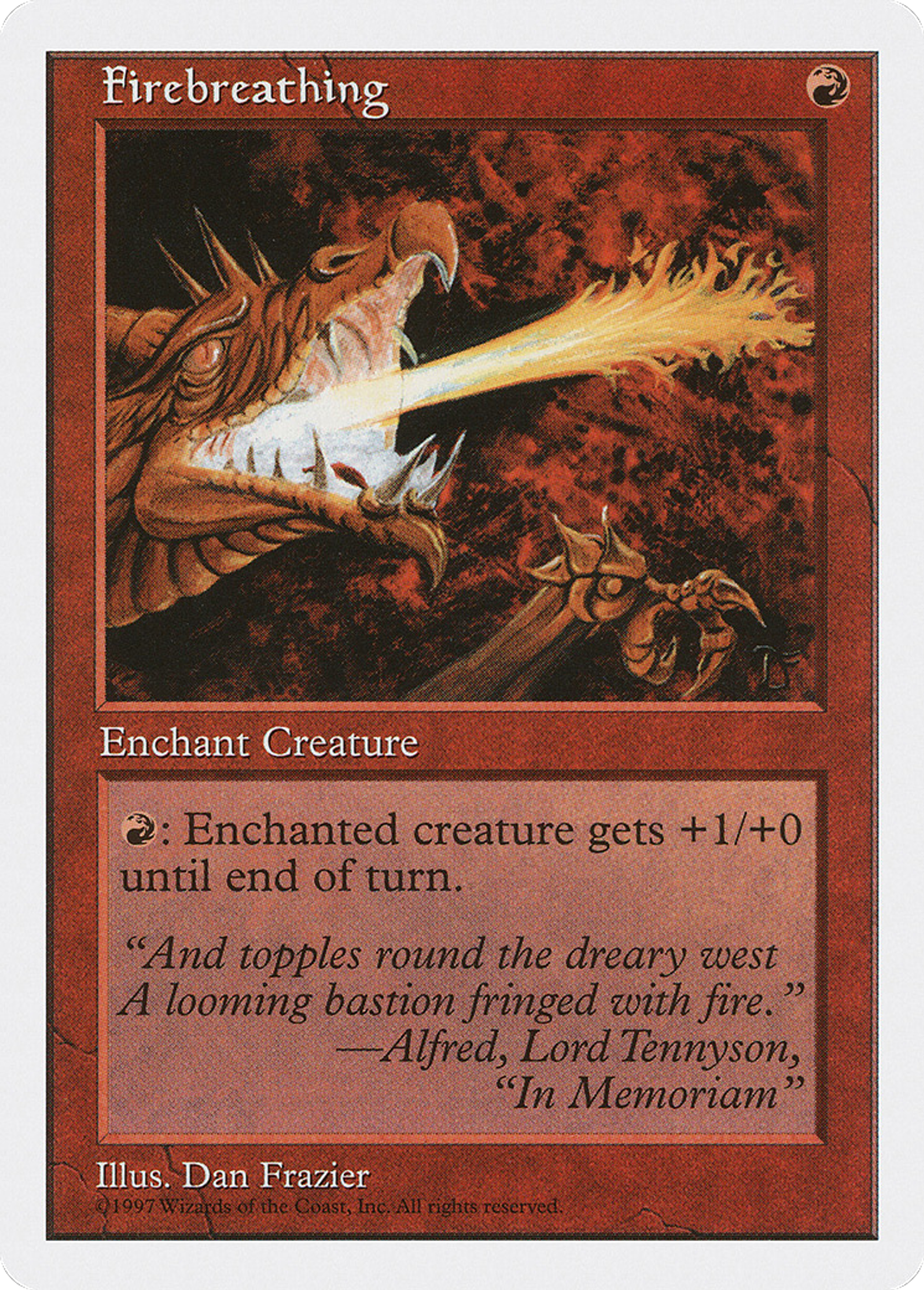 Firebreathing — Fifth Edition — Magic: The Gathering