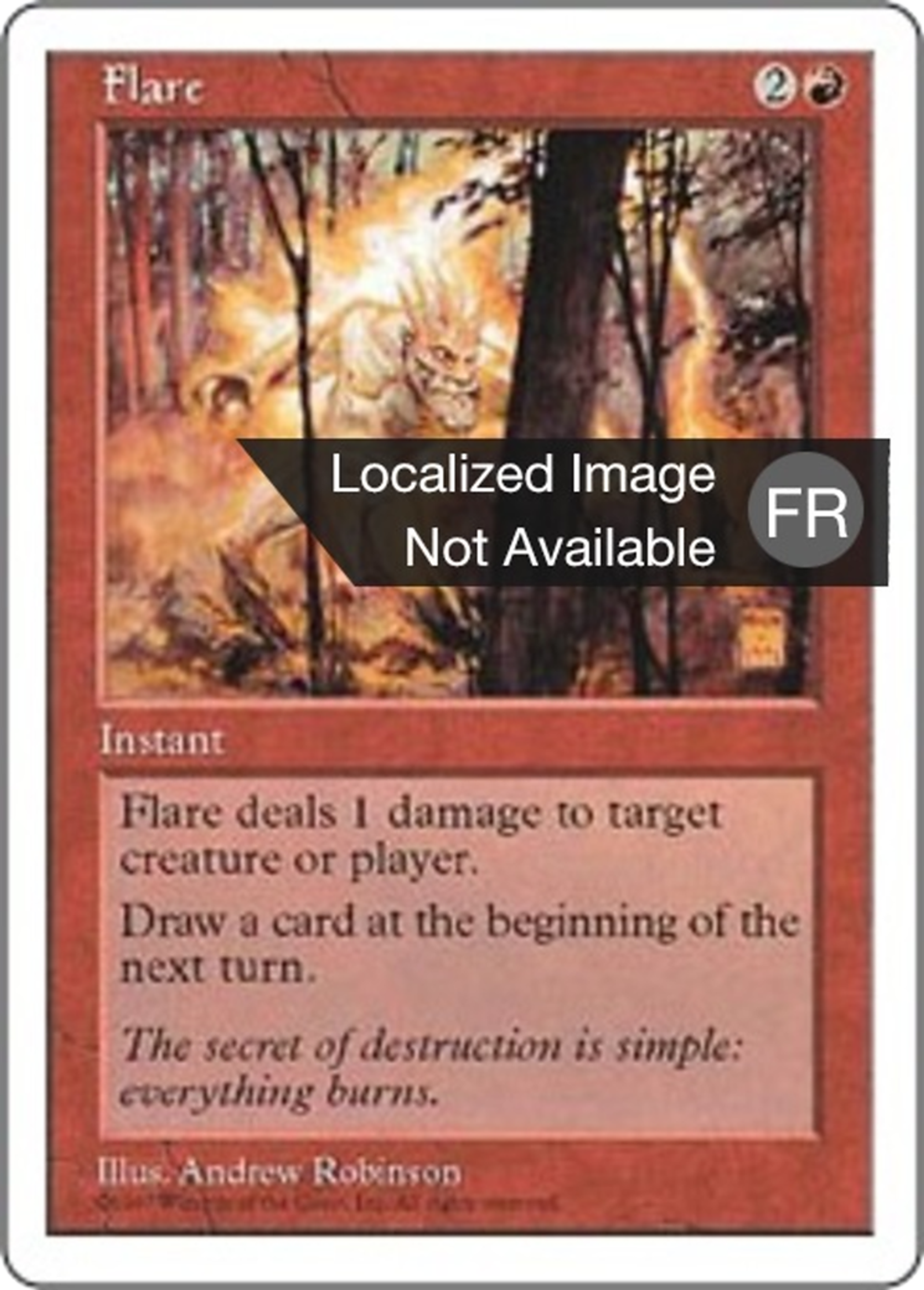 Flamboiement — Fifth Edition — Magic: The Gathering