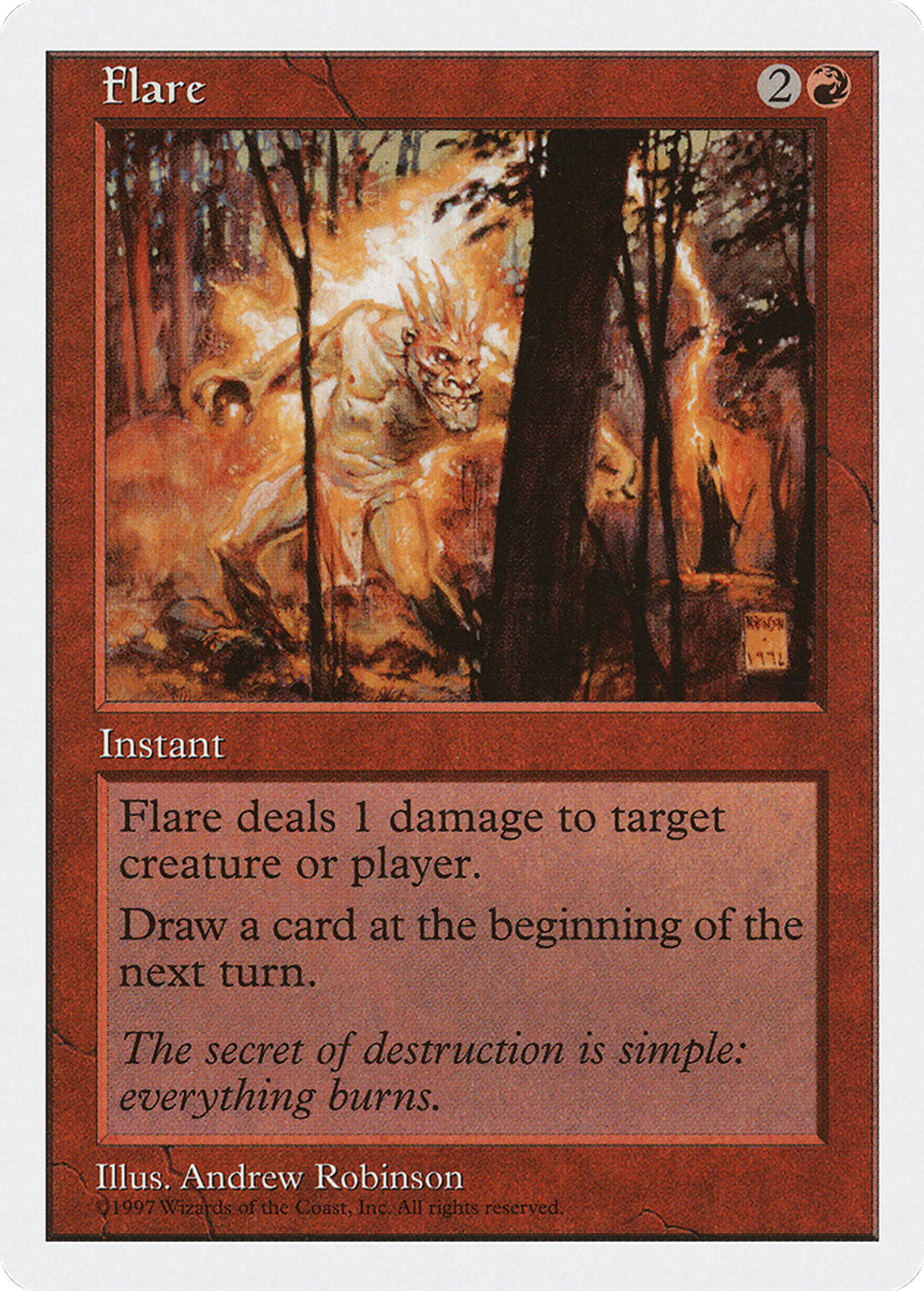 Flare — Fifth Edition — Magic: The Gathering