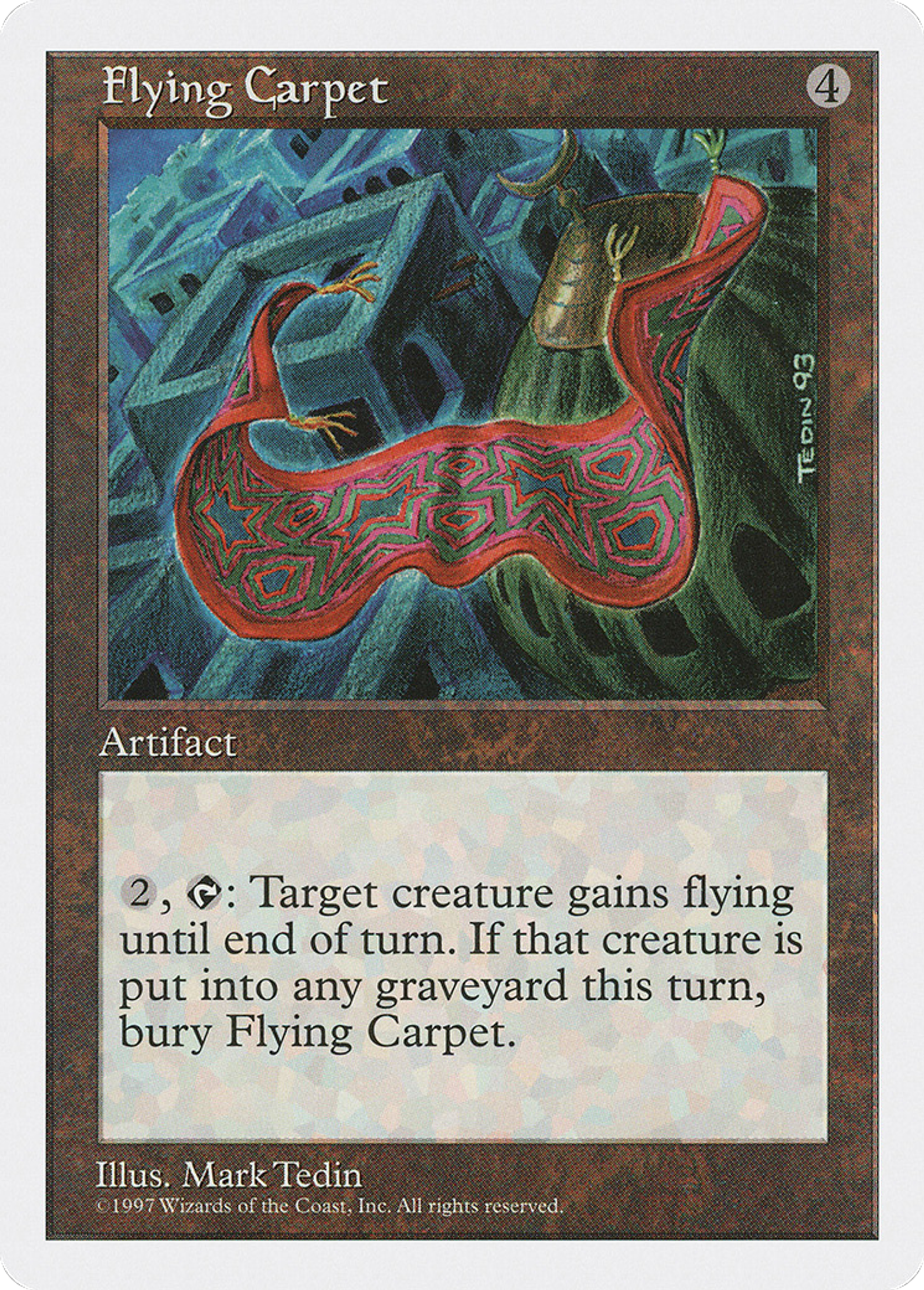 Flying Carpet — Fifth Edition — Magic: The Gathering
