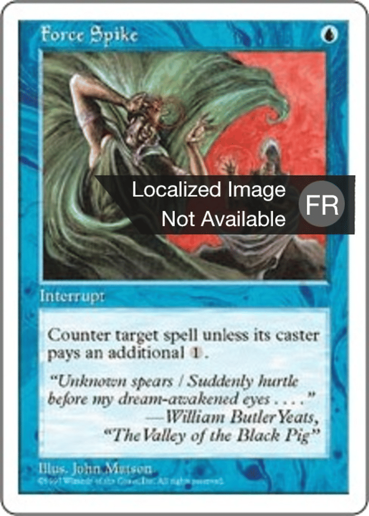 Chiquenaude de force — Fifth Edition — Magic: The Gathering