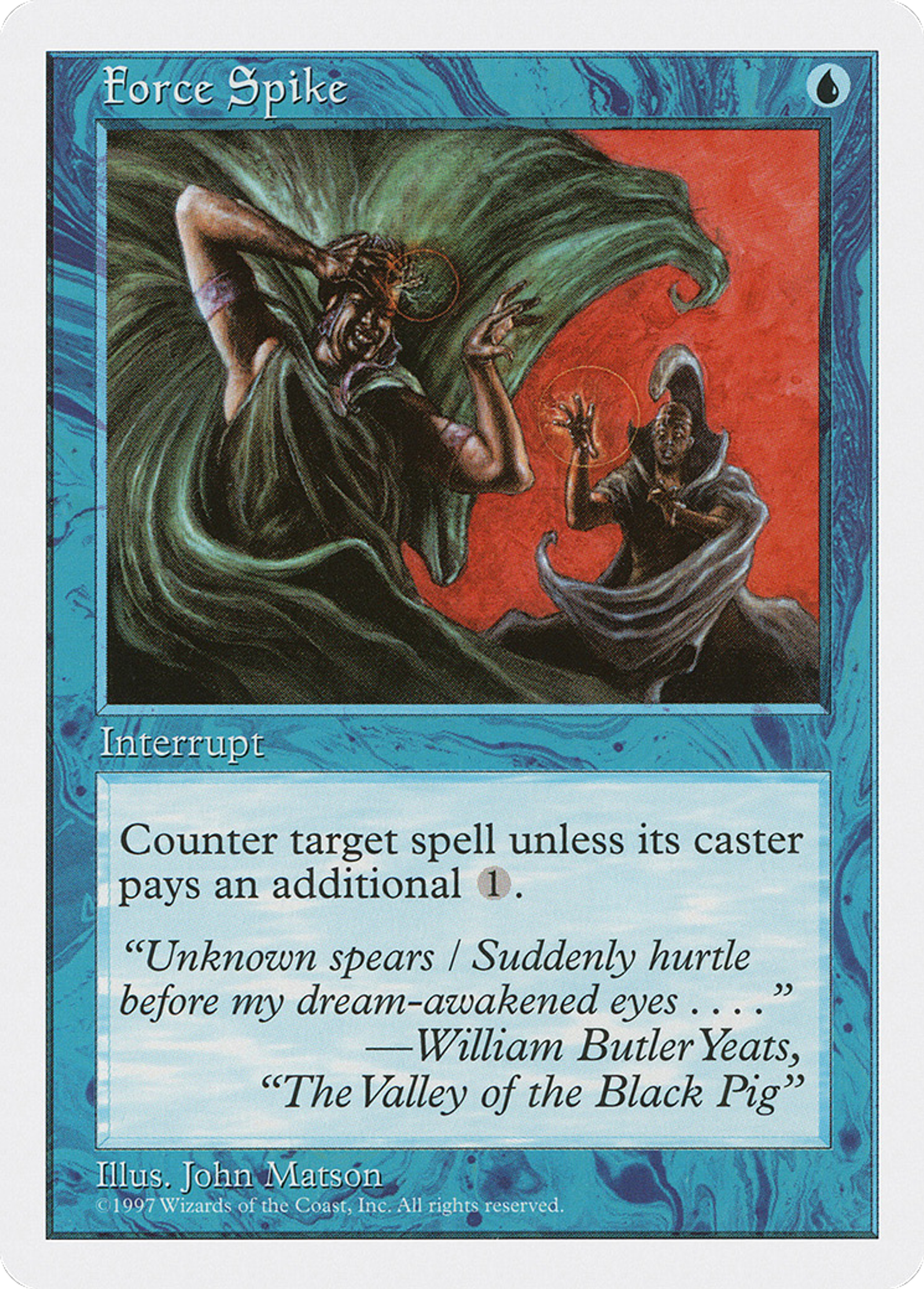 Force Spike — Fifth Edition — Magic: The Gathering