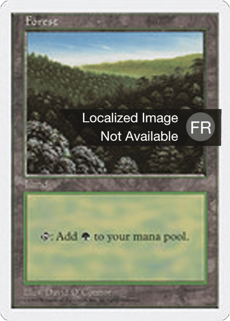 Forêt — Fifth Edition — Magic: The Gathering