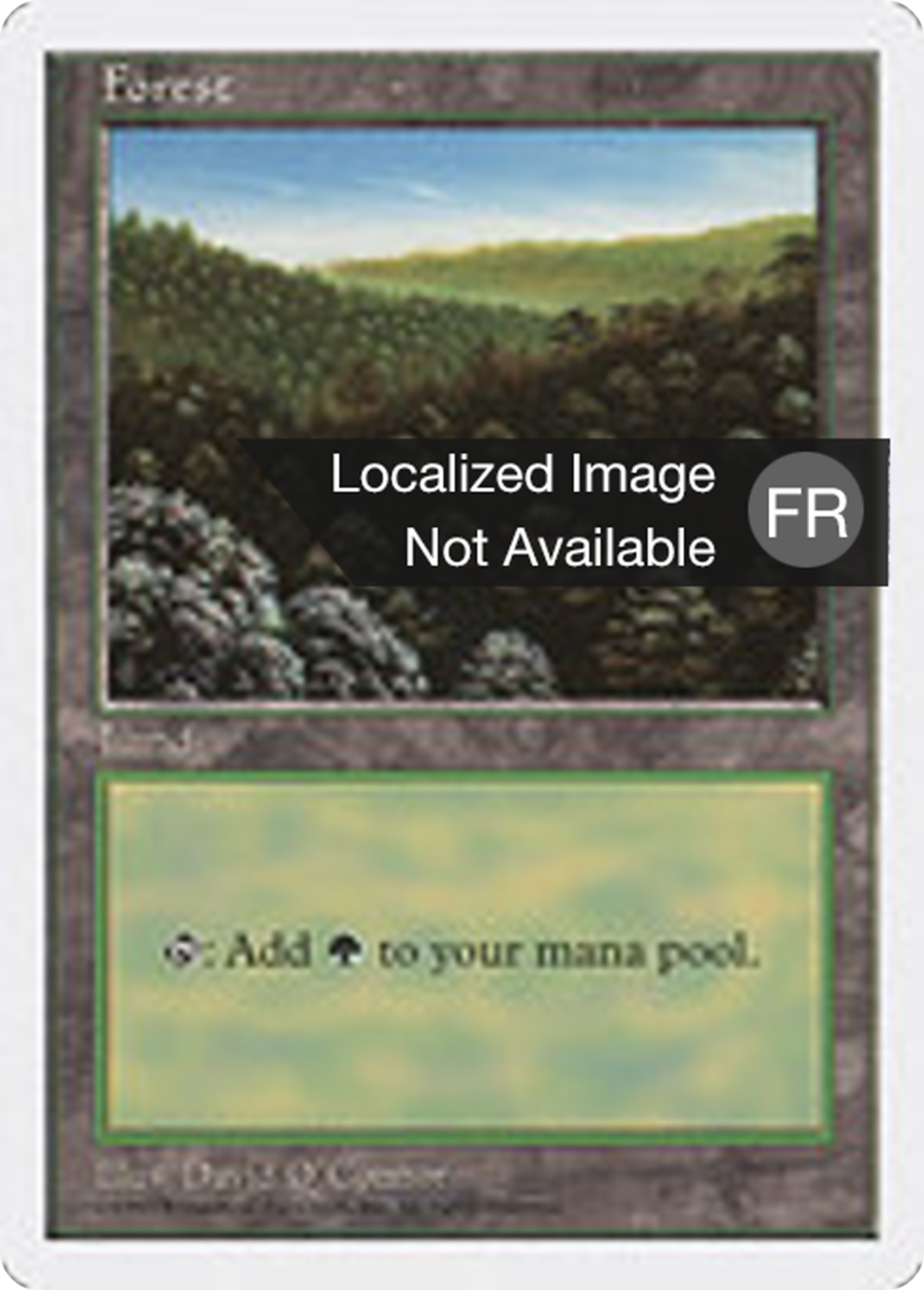 Forêt — Fifth Edition — Magic: The Gathering