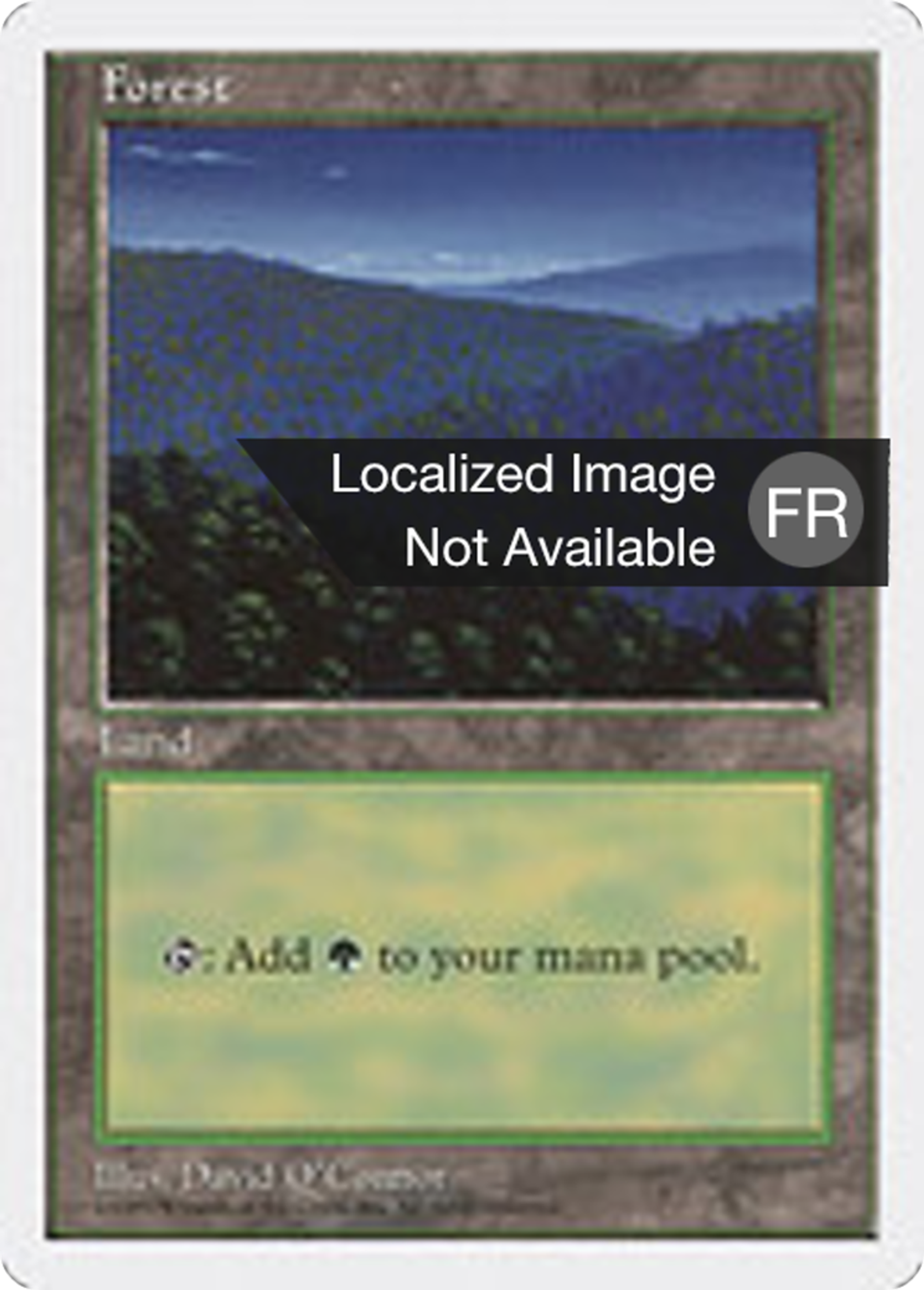 Forêt — Fifth Edition — Magic: The Gathering