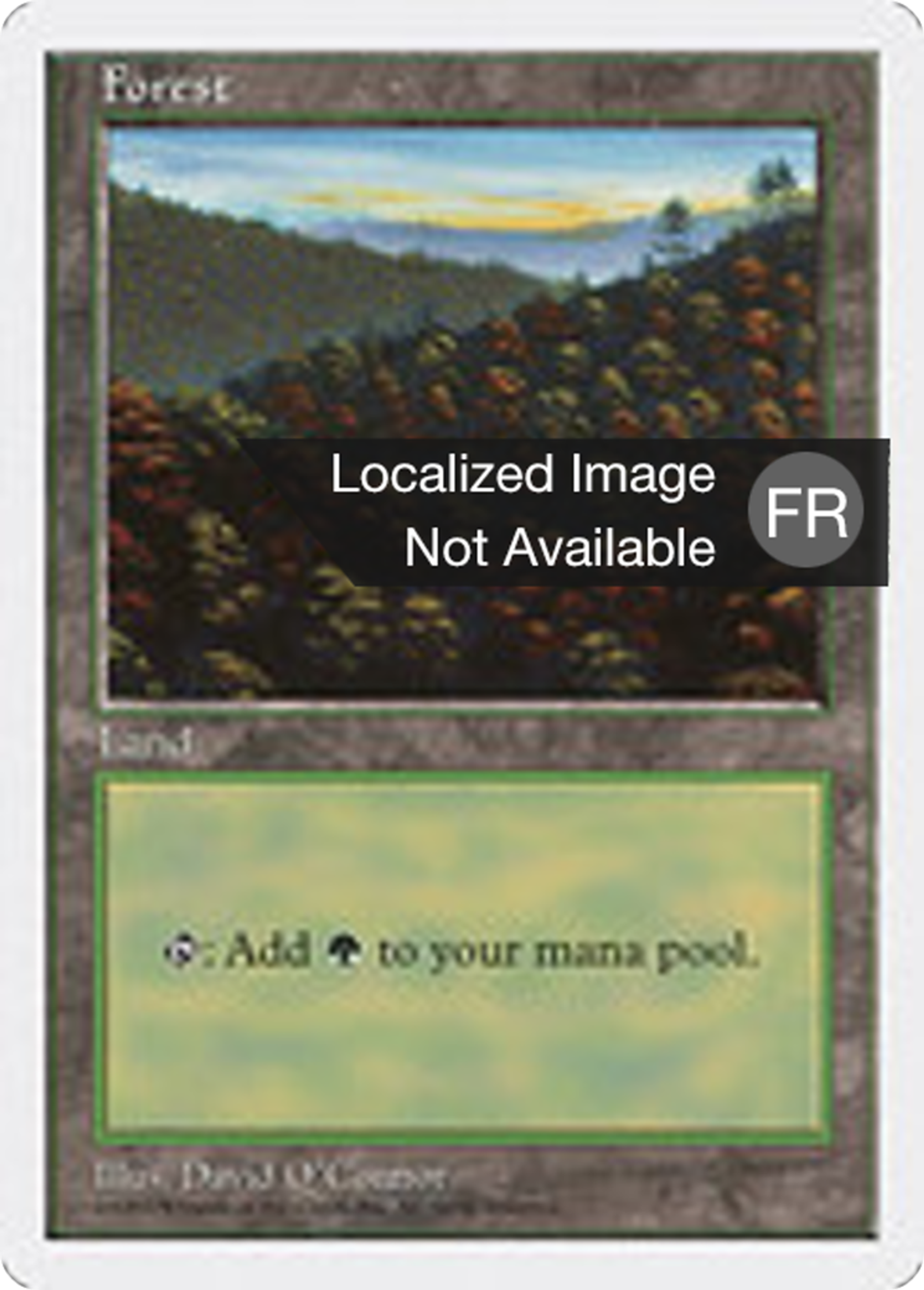 Forêt — Fifth Edition — Magic: The Gathering