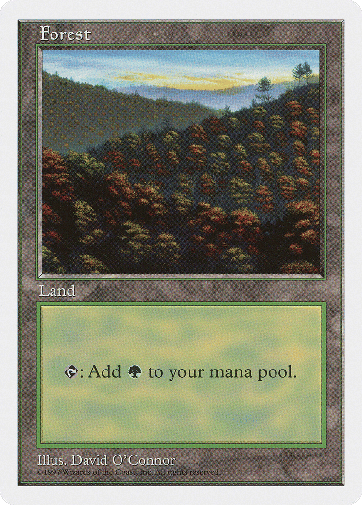 Forest — Fifth Edition — Magic: The Gathering