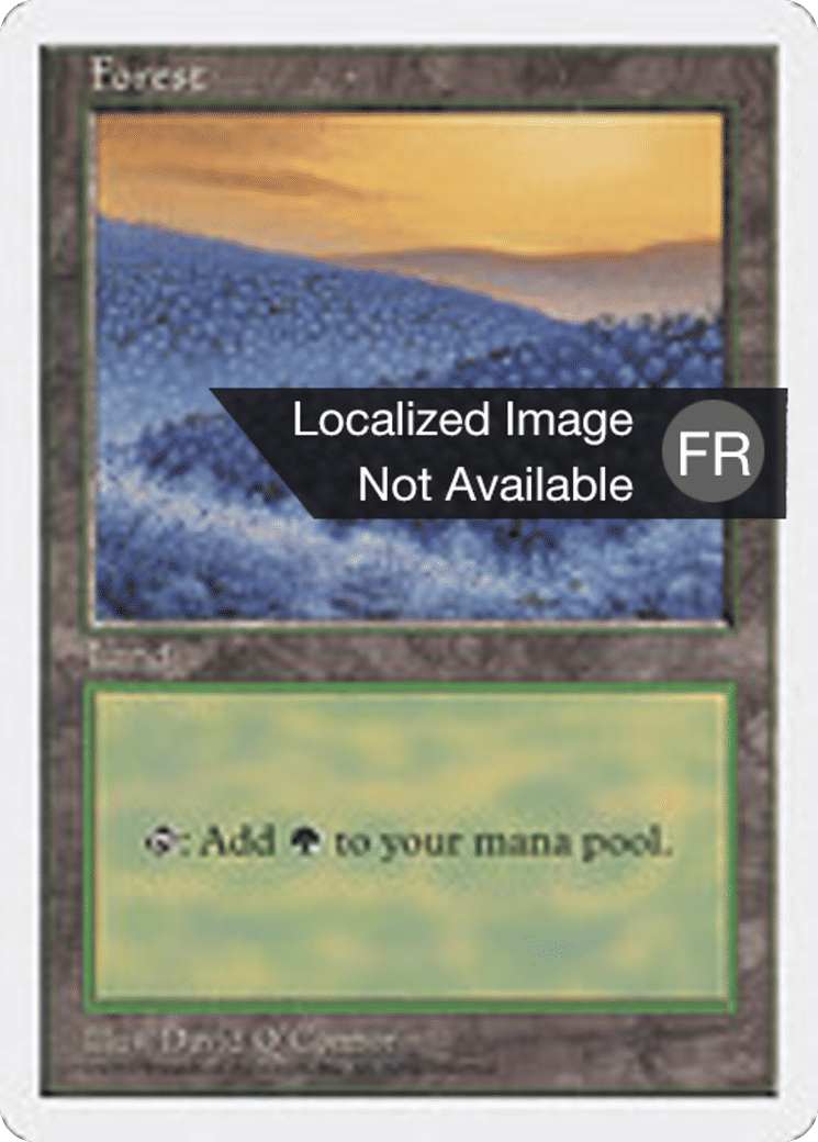 Forêt — Fifth Edition — Magic: The Gathering