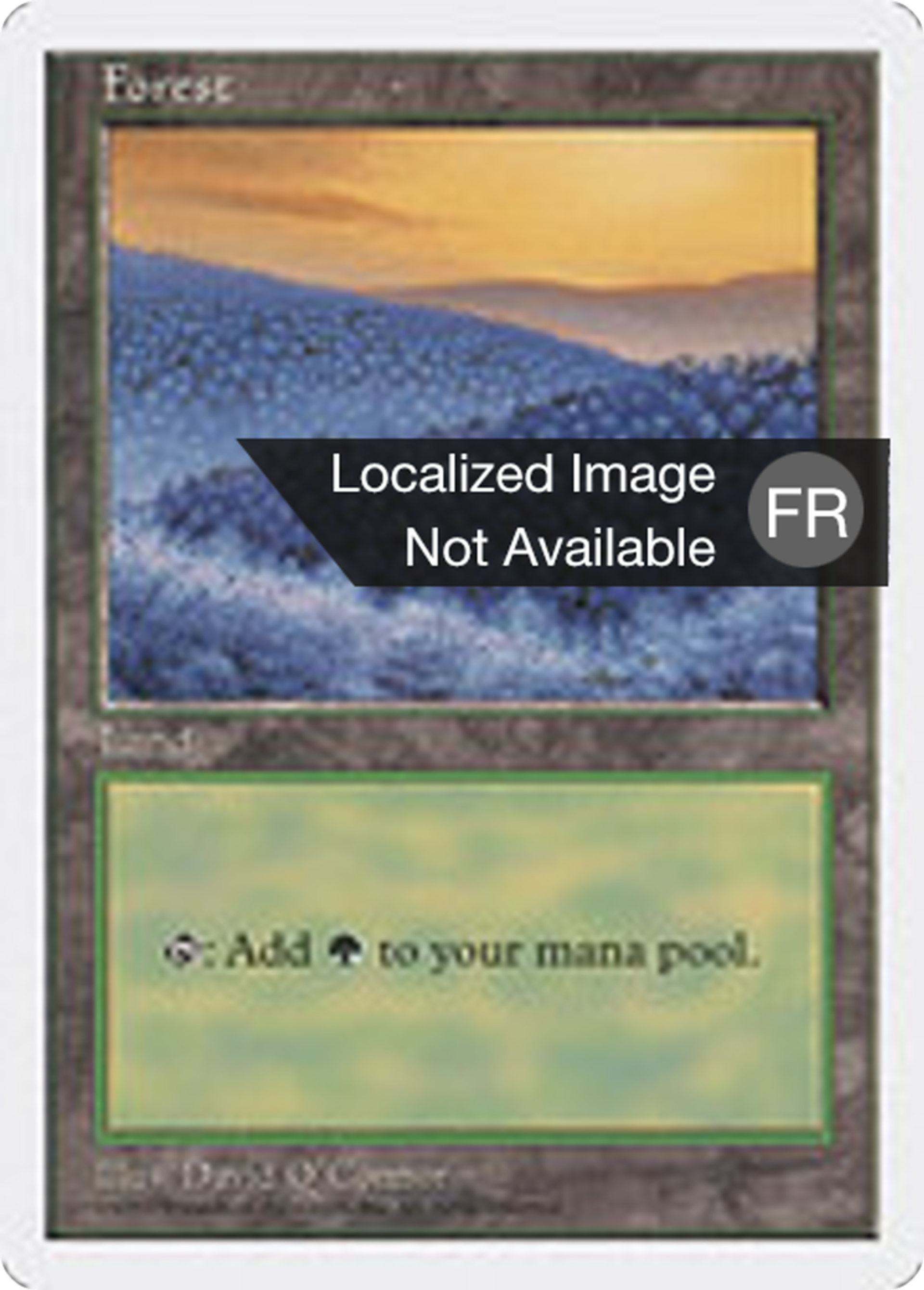 Forêt — Fifth Edition — Magic: The Gathering