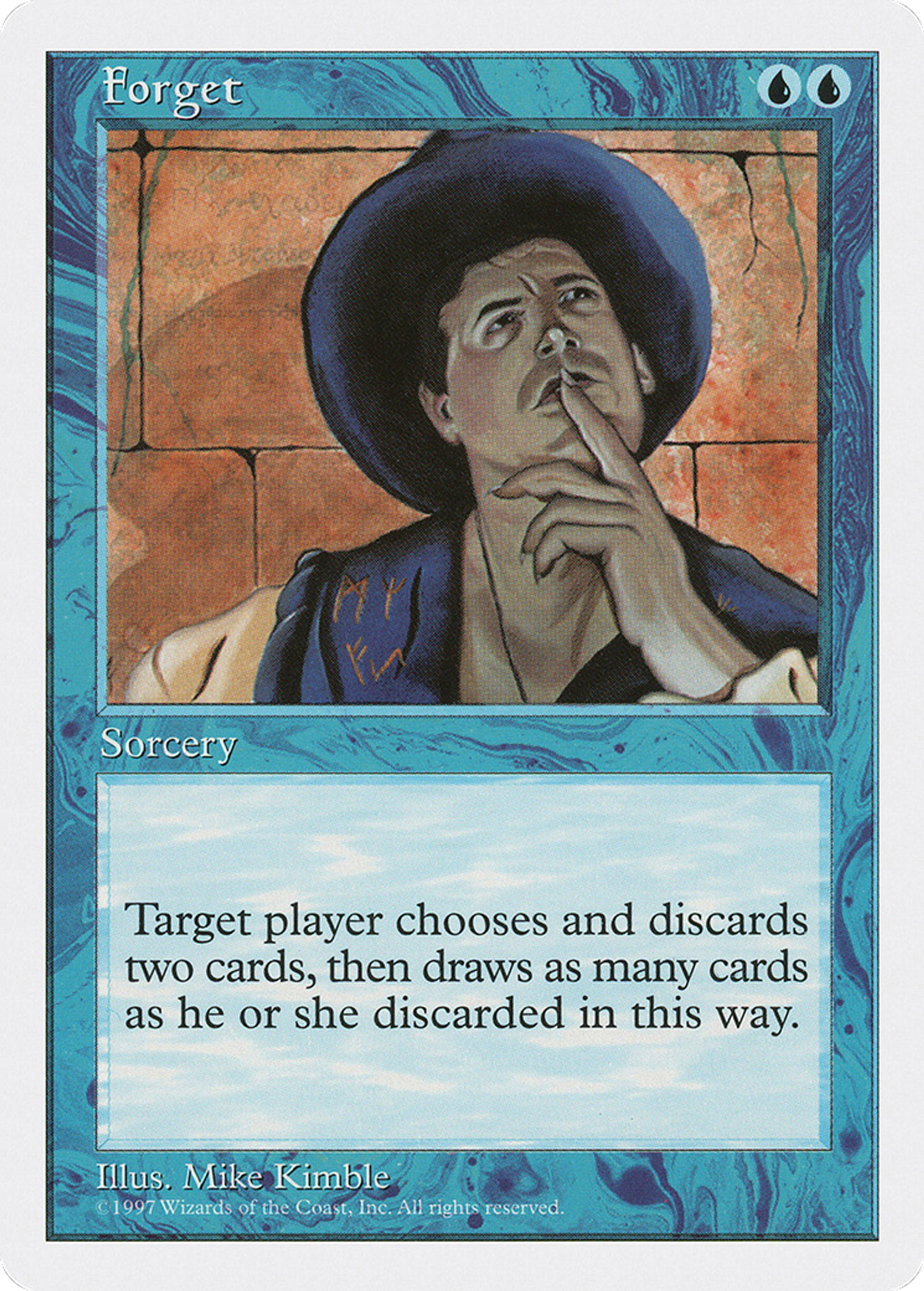 Forget — Fifth Edition — Magic: The Gathering