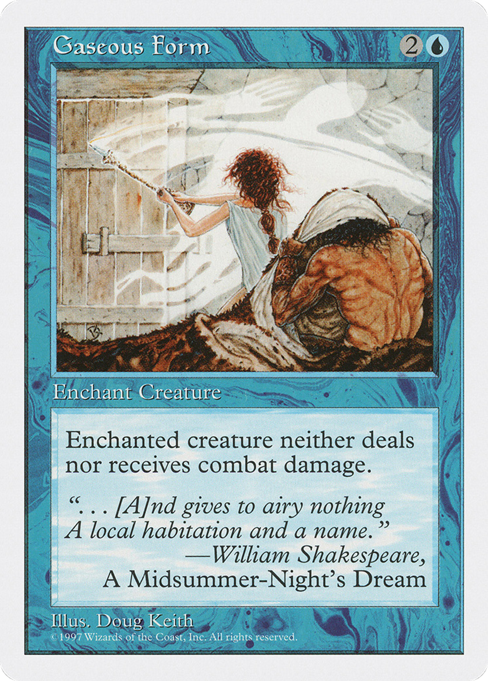Gaseous Form — Fifth Edition — Magic: The Gathering