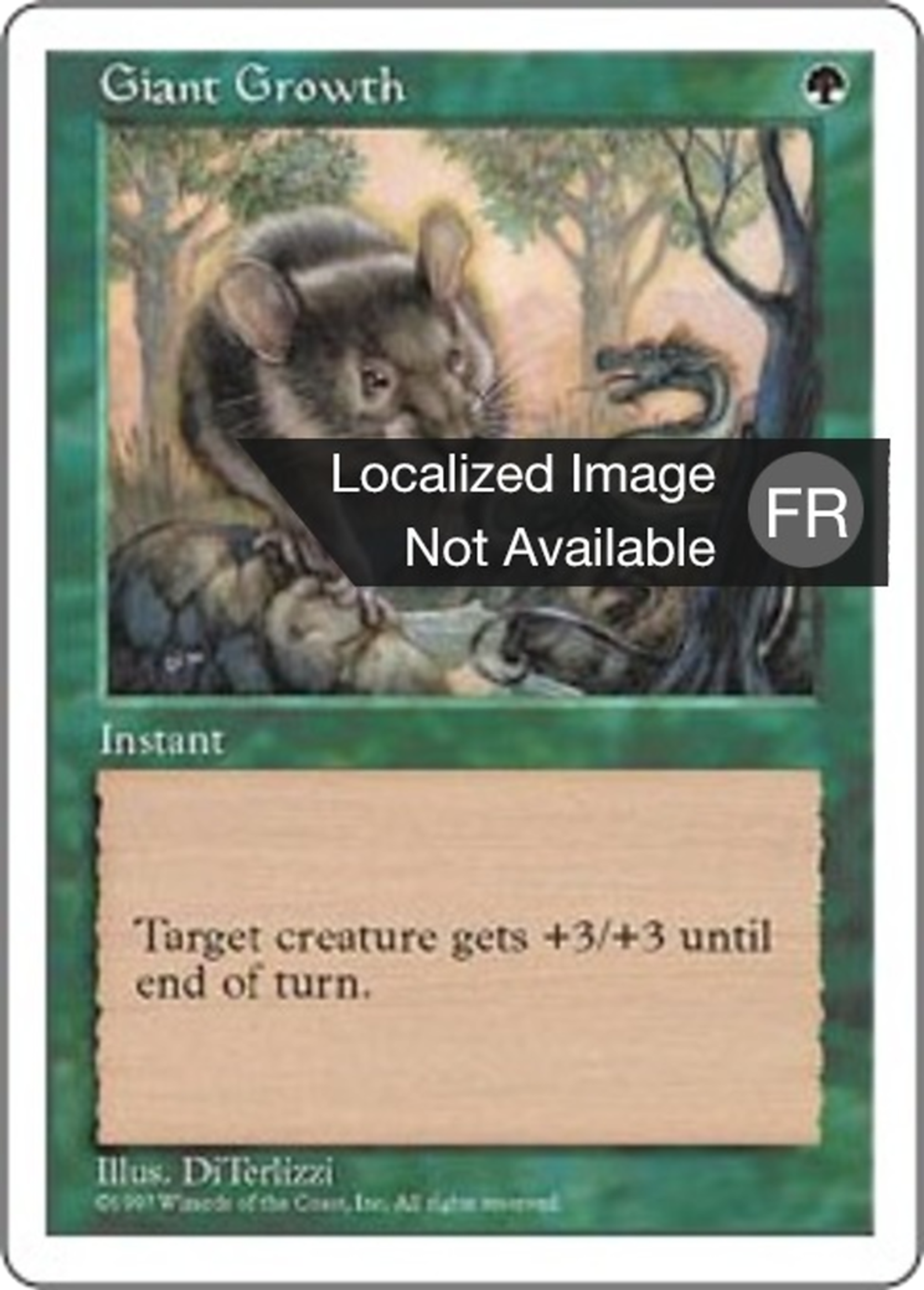 Croissance gigantesque — Fifth Edition — Magic: The Gathering