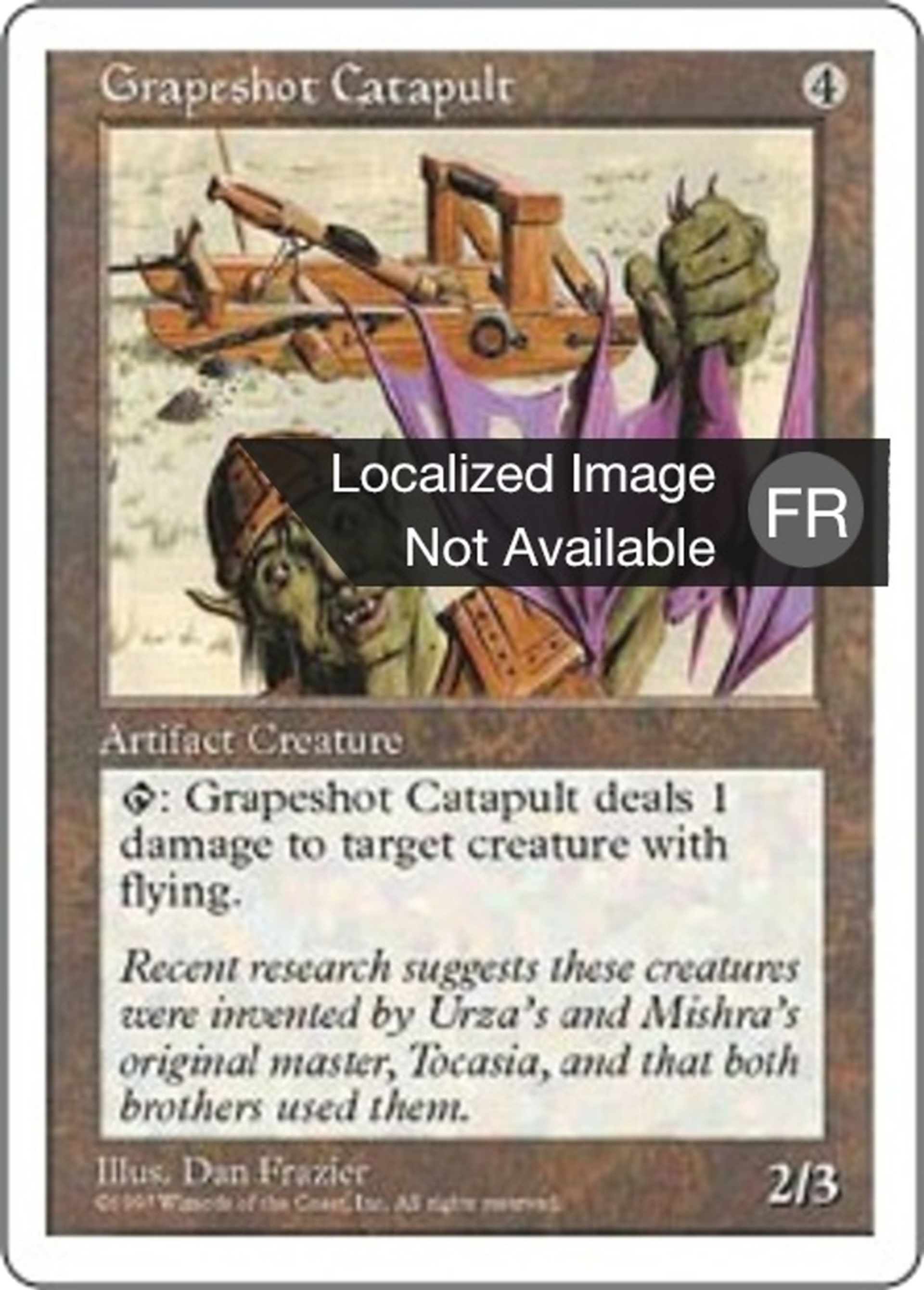 Catapulte à mitraille — Fifth Edition — Magic: The Gathering