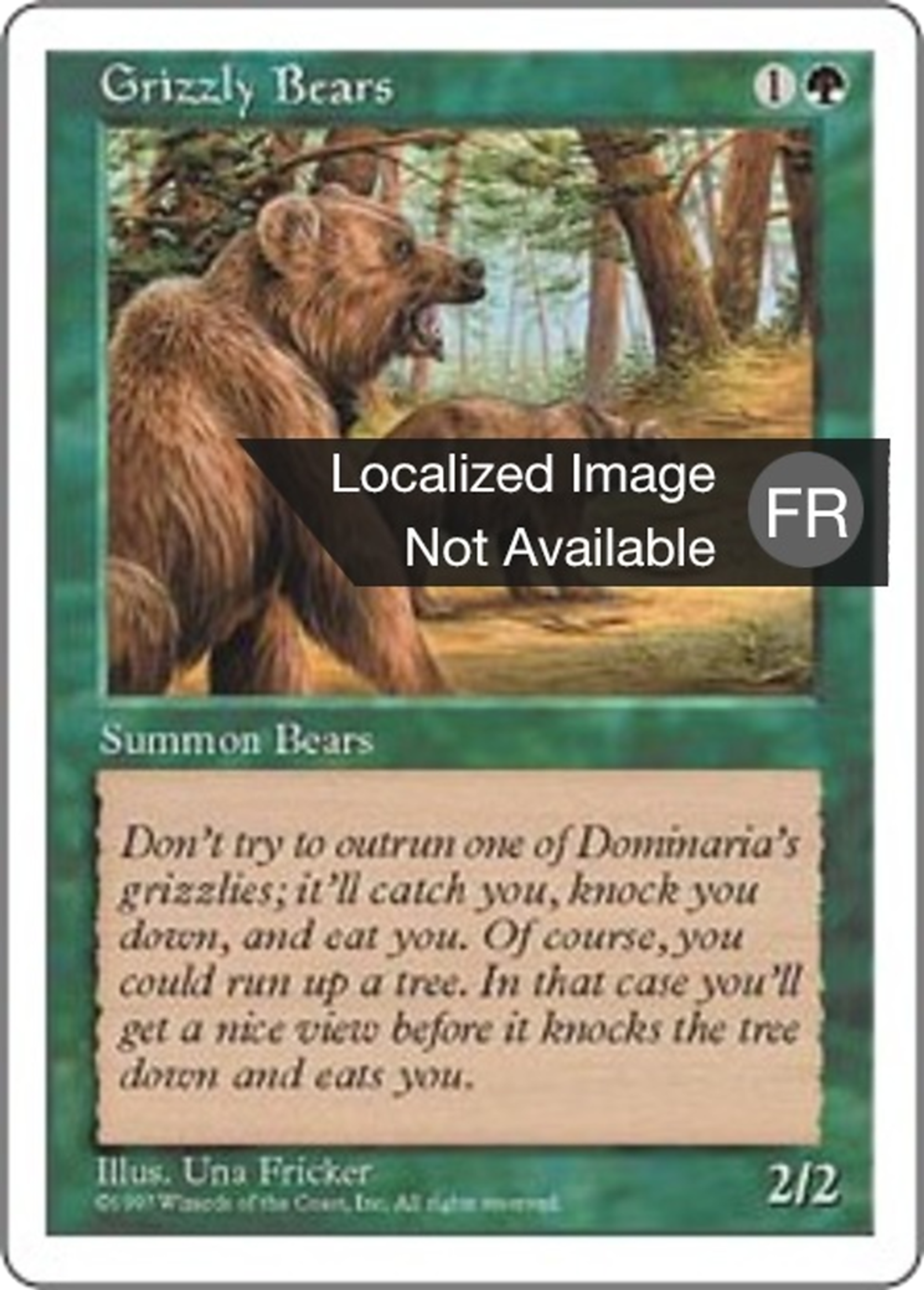 Grizzlis — Fifth Edition — Magic: The Gathering