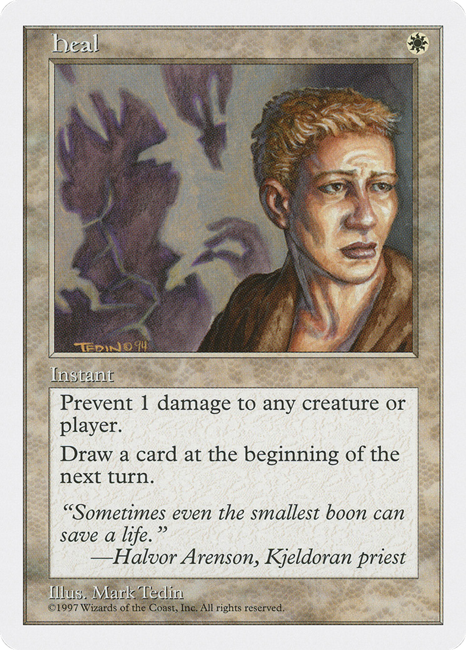 Heal — Fifth Edition — Magic: The Gathering