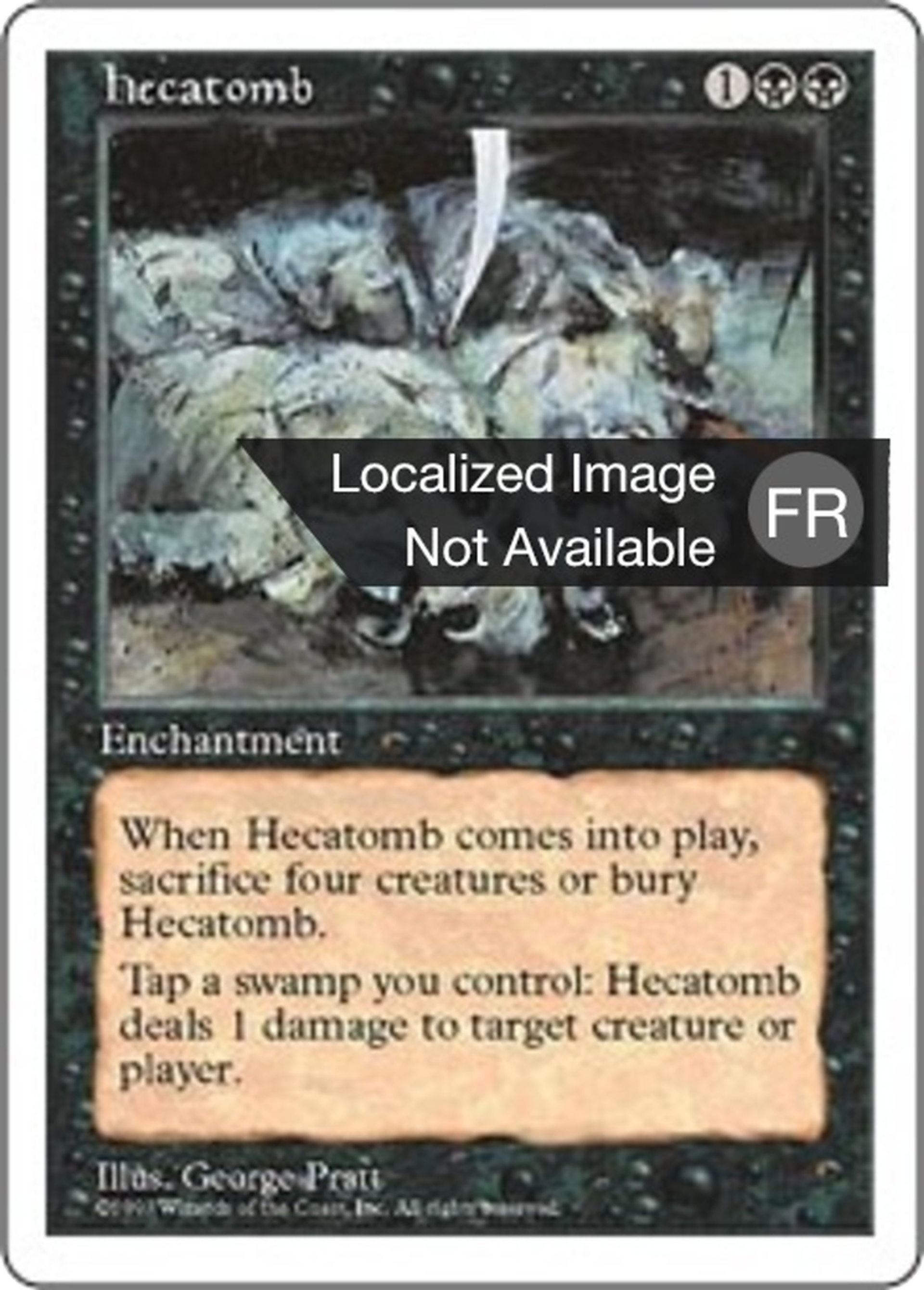 Hécatombe — Fifth Edition — Magic: The Gathering