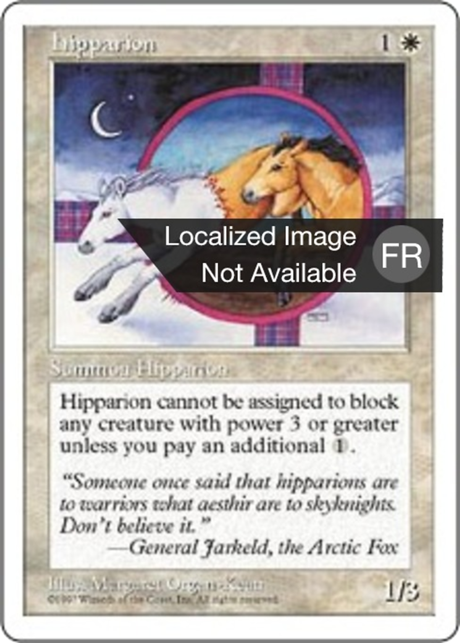 Hipparion — Fifth Edition — Magic: The Gathering