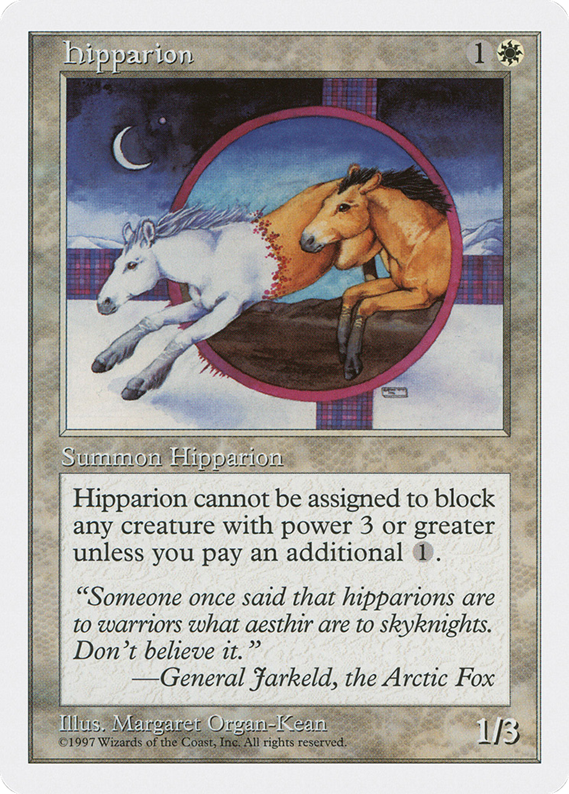 Hipparion — Fifth Edition — Magic: The Gathering