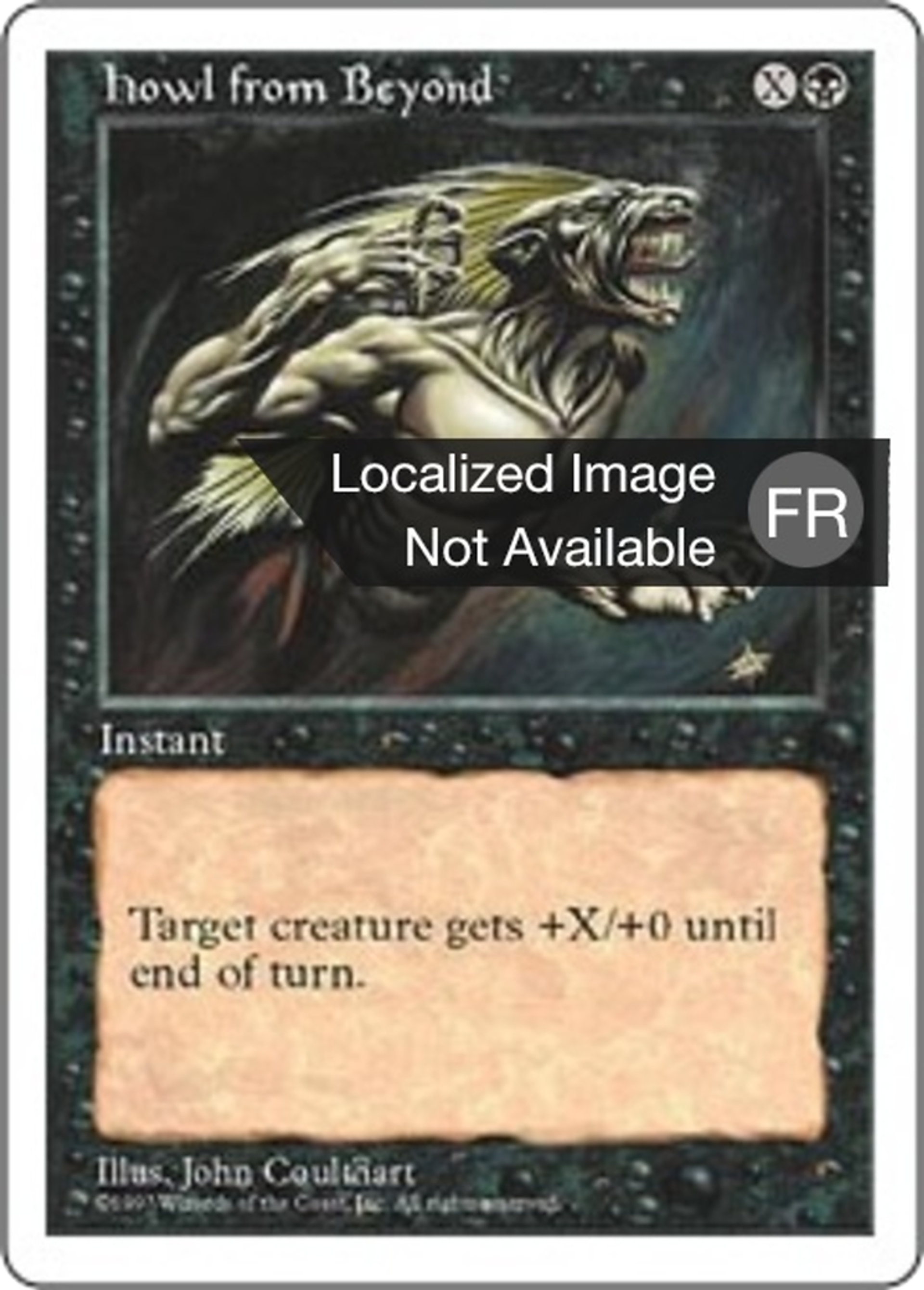 Rugissement de l'au-delà — Fifth Edition — Magic: The Gathering