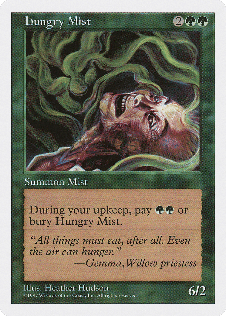 Hungry Mist — Fifth Edition — Magic: The Gathering