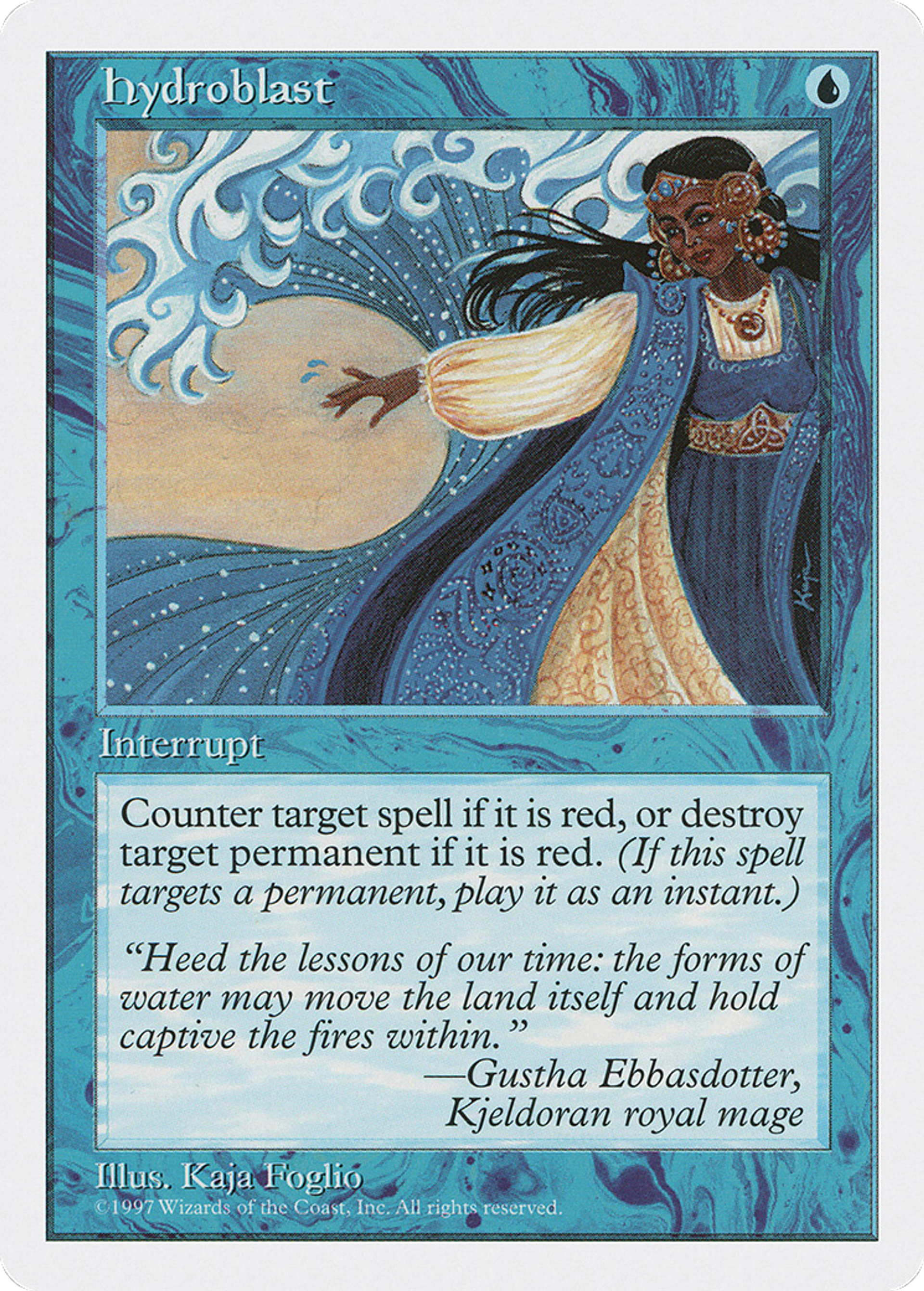 Hydroblast — Fifth Edition — Magic: The Gathering
