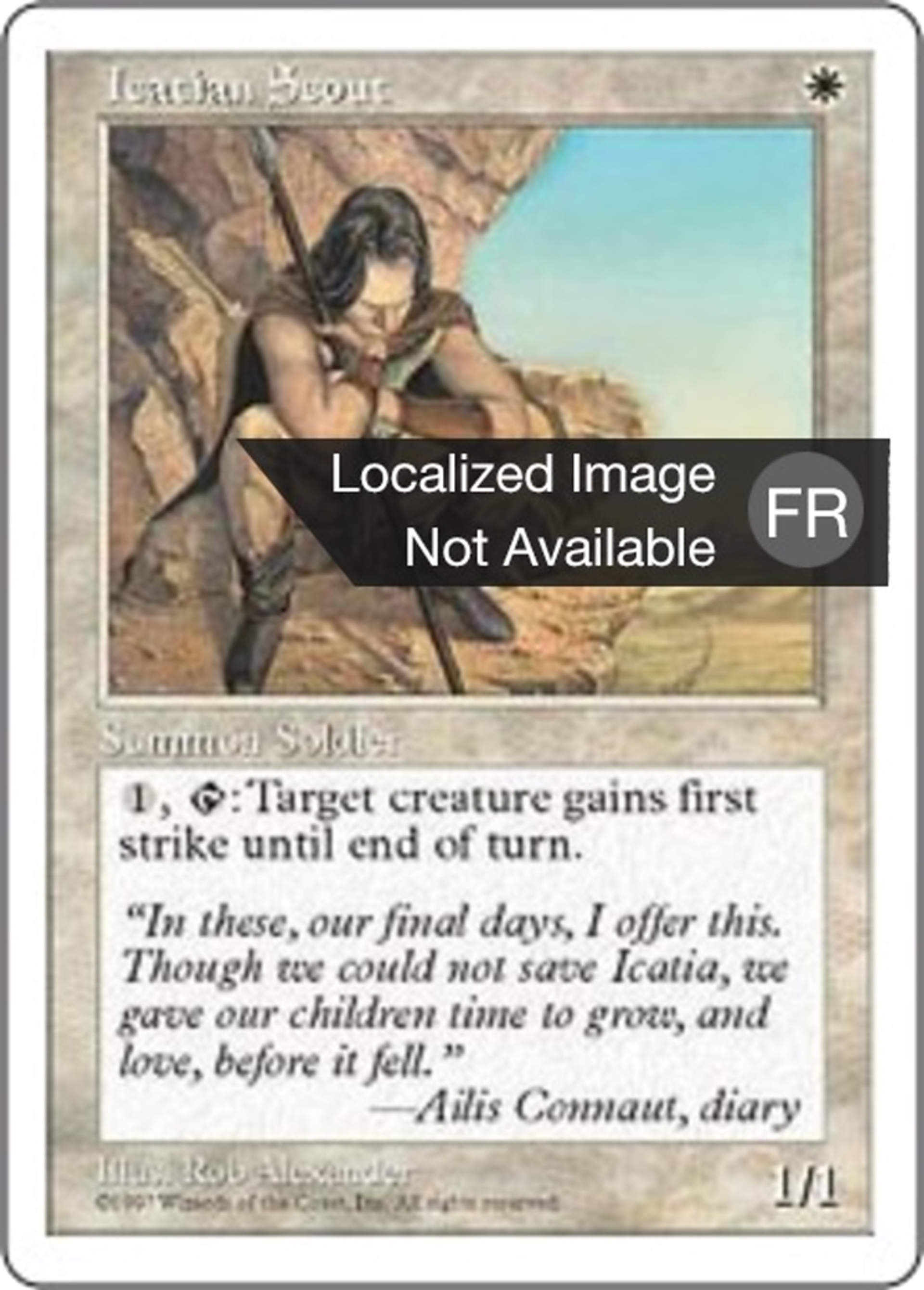 Eclaireurs icatian — Fifth Edition — Magic: The Gathering