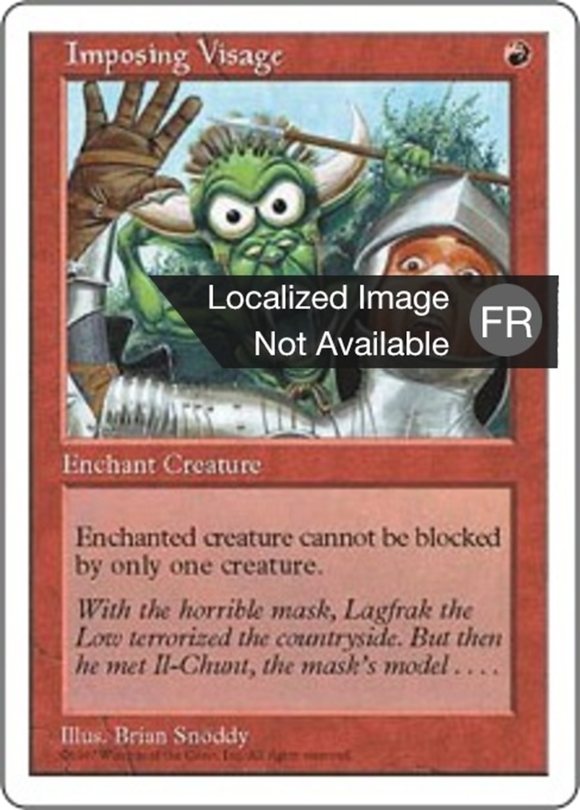 Face imposante — Fifth Edition — Magic: The Gathering