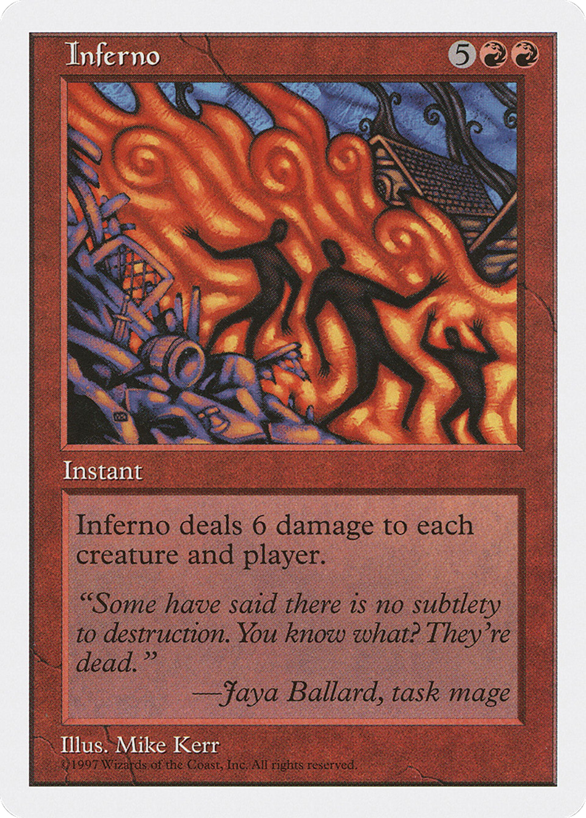Inferno — Fifth Edition — Magic: The Gathering