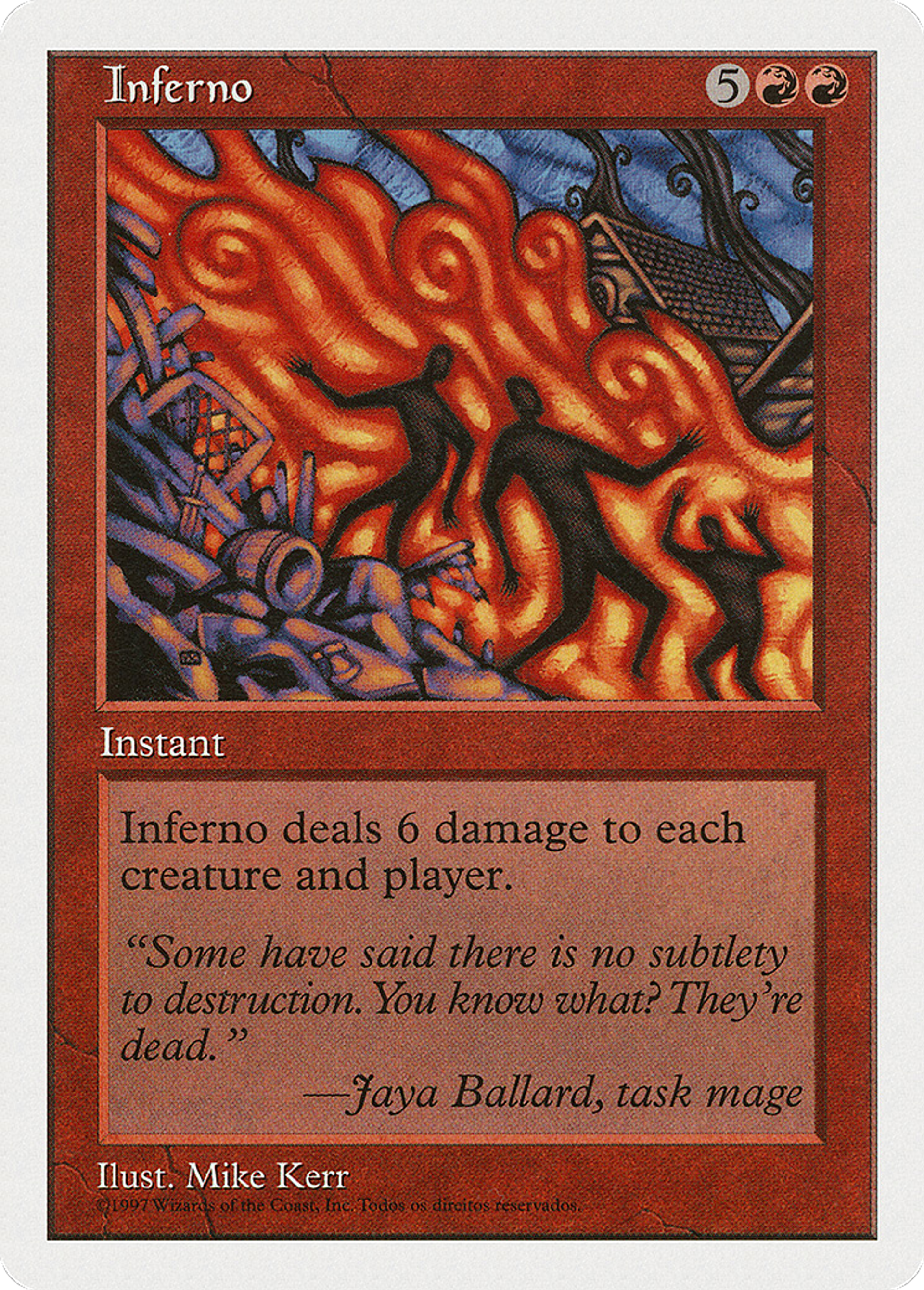 Inferno — Fifth Edition — Magic: The Gathering