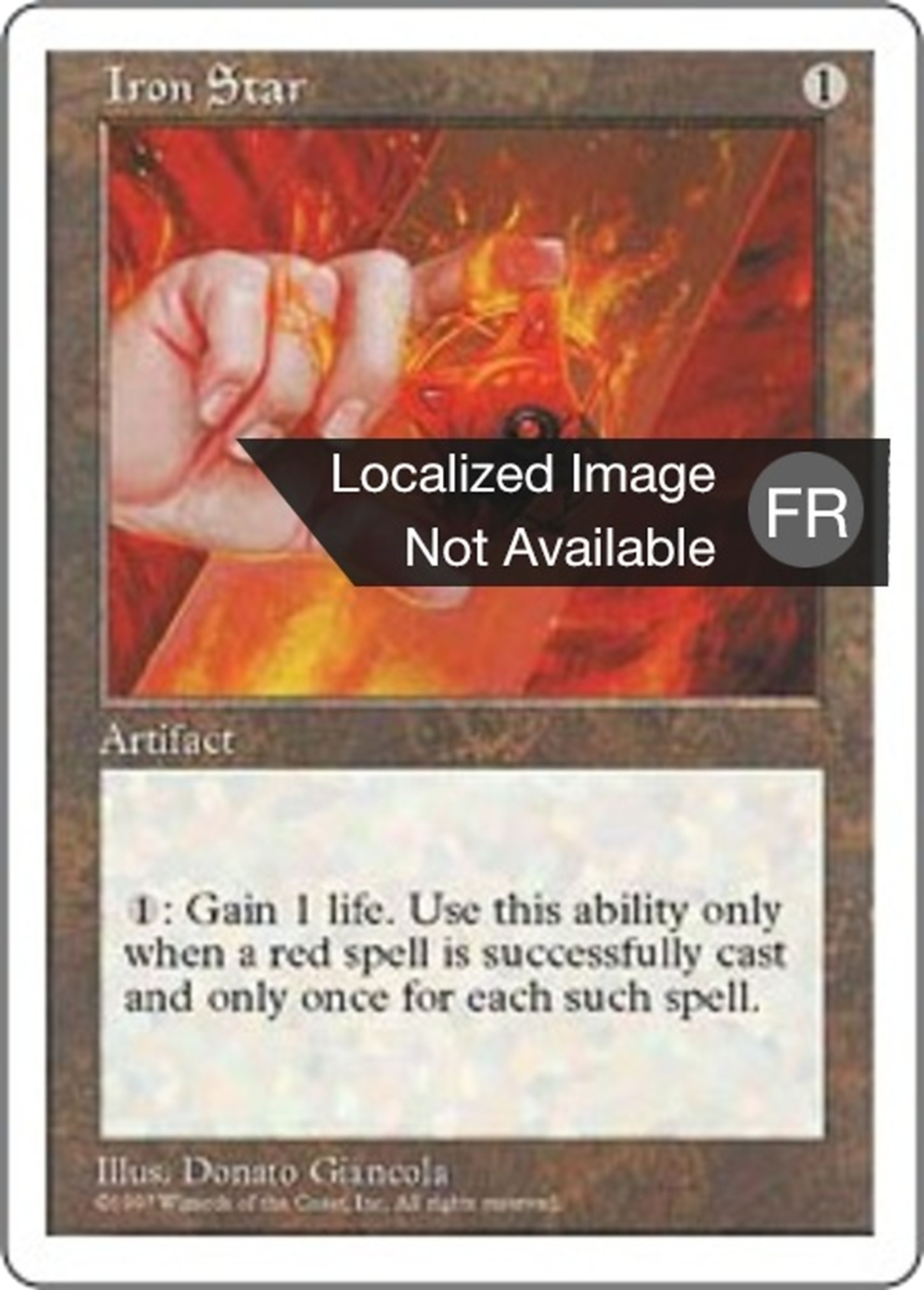 Étoile de fer — Fifth Edition — Magic: The Gathering