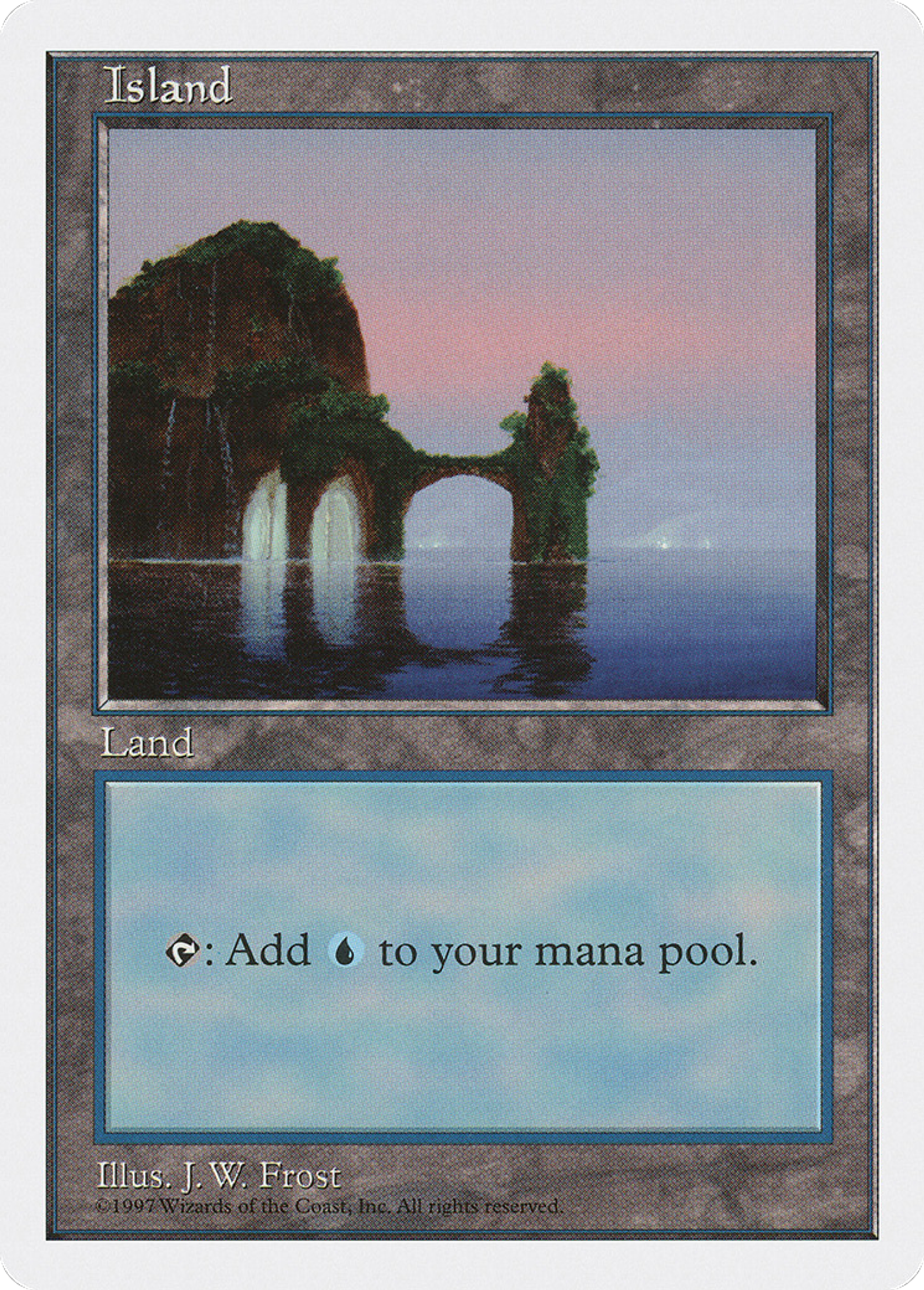 Island — Fifth Edition — Magic: The Gathering