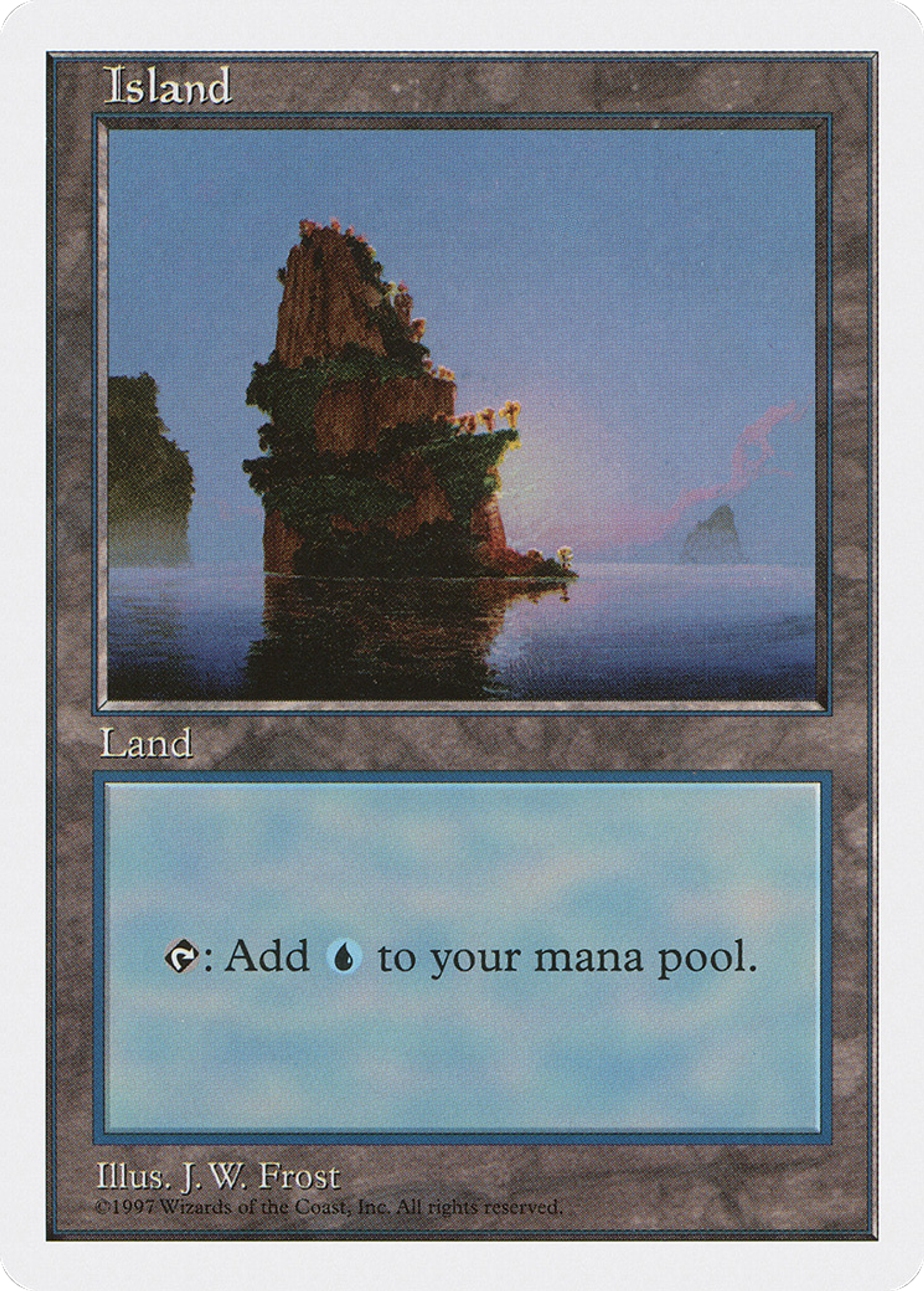 Island — Fifth Edition — Magic: The Gathering