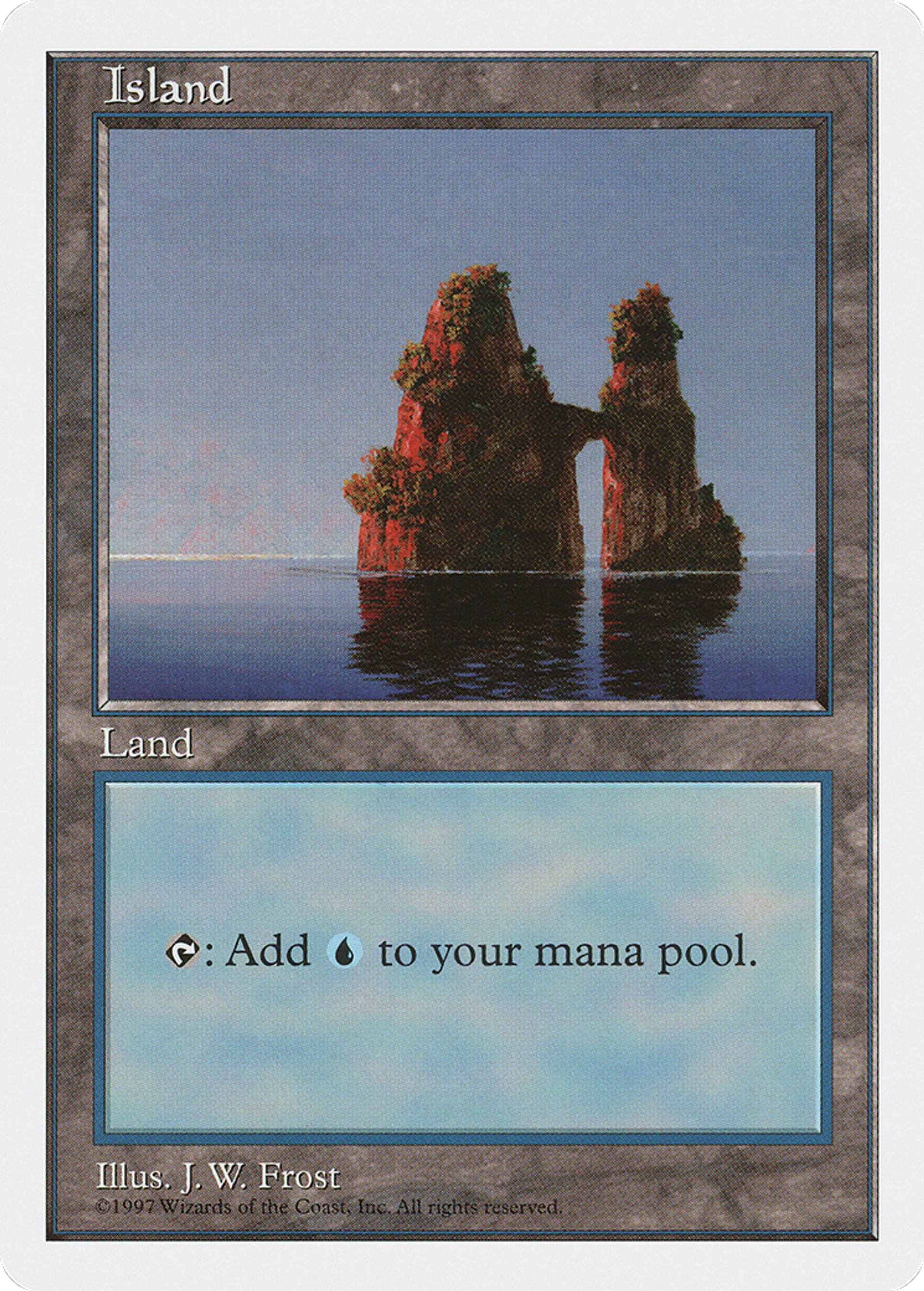 Island — Fifth Edition — Magic: The Gathering