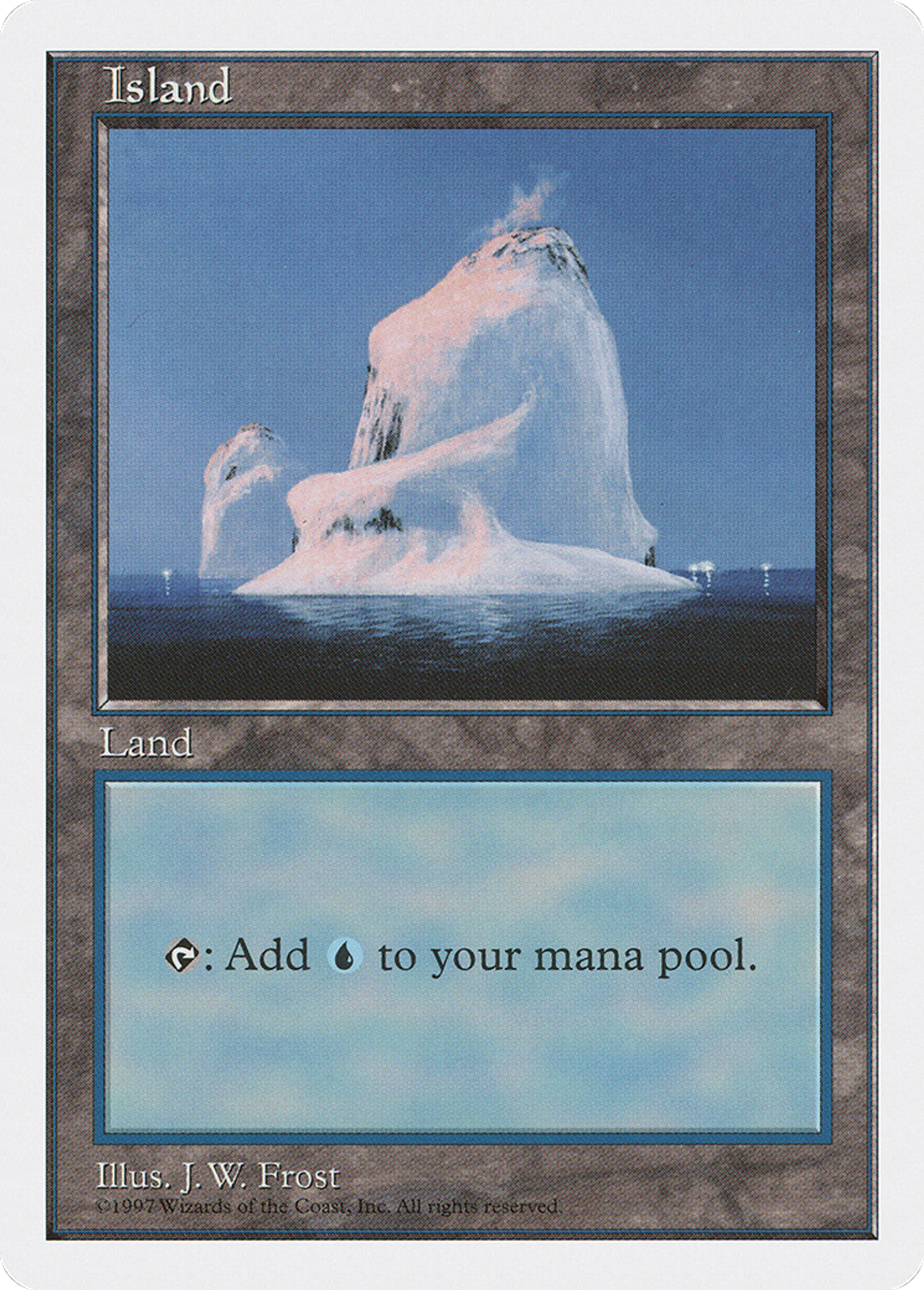 Island — Fifth Edition — Magic: The Gathering