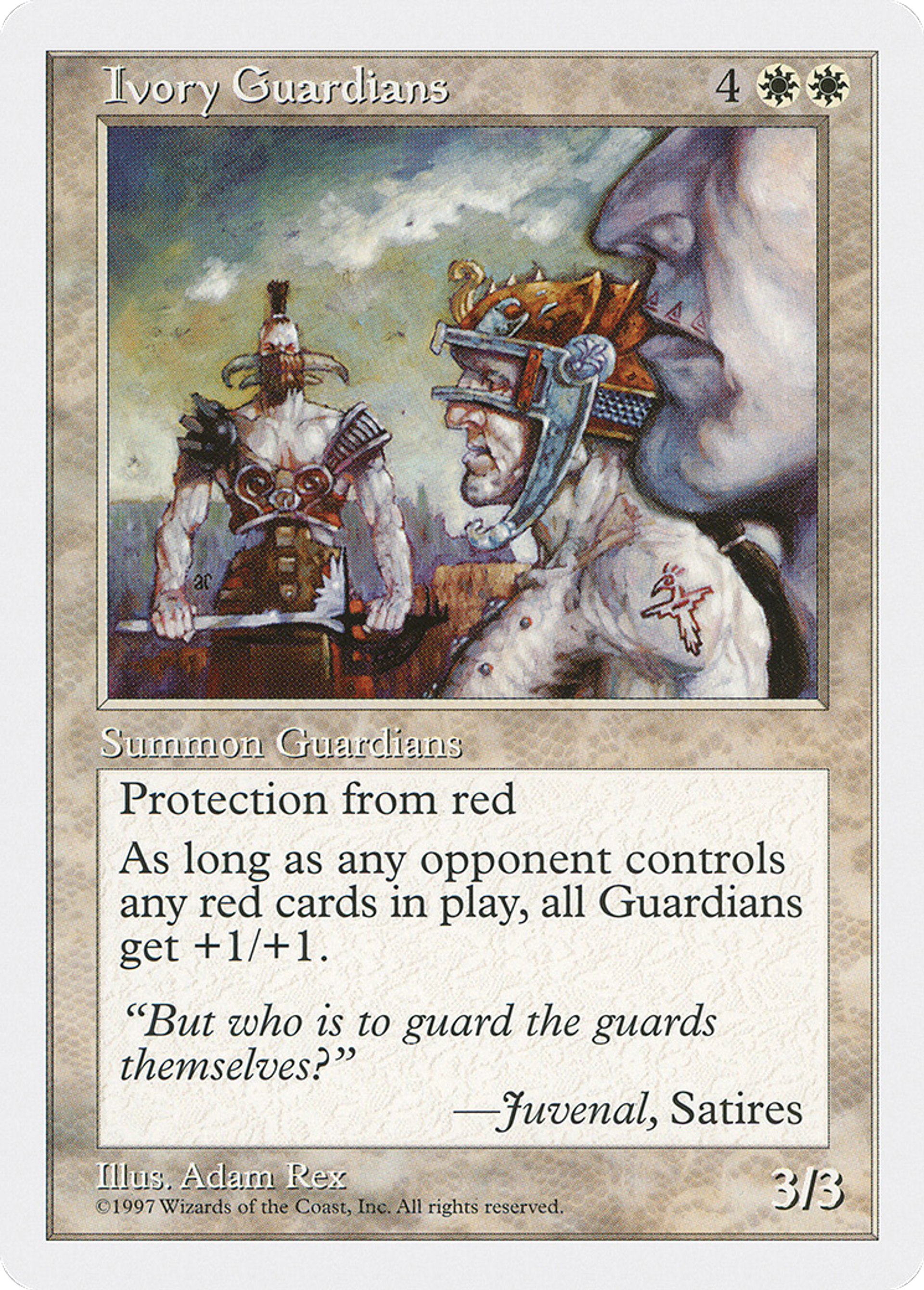Ivory Guardians — Fifth Edition — Magic: The Gathering