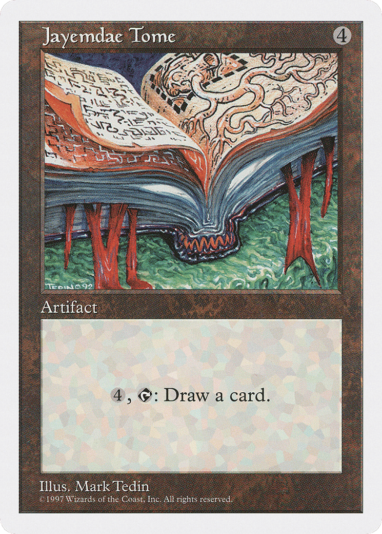 Jayemdae Tome — Fifth Edition — Magic: The Gathering