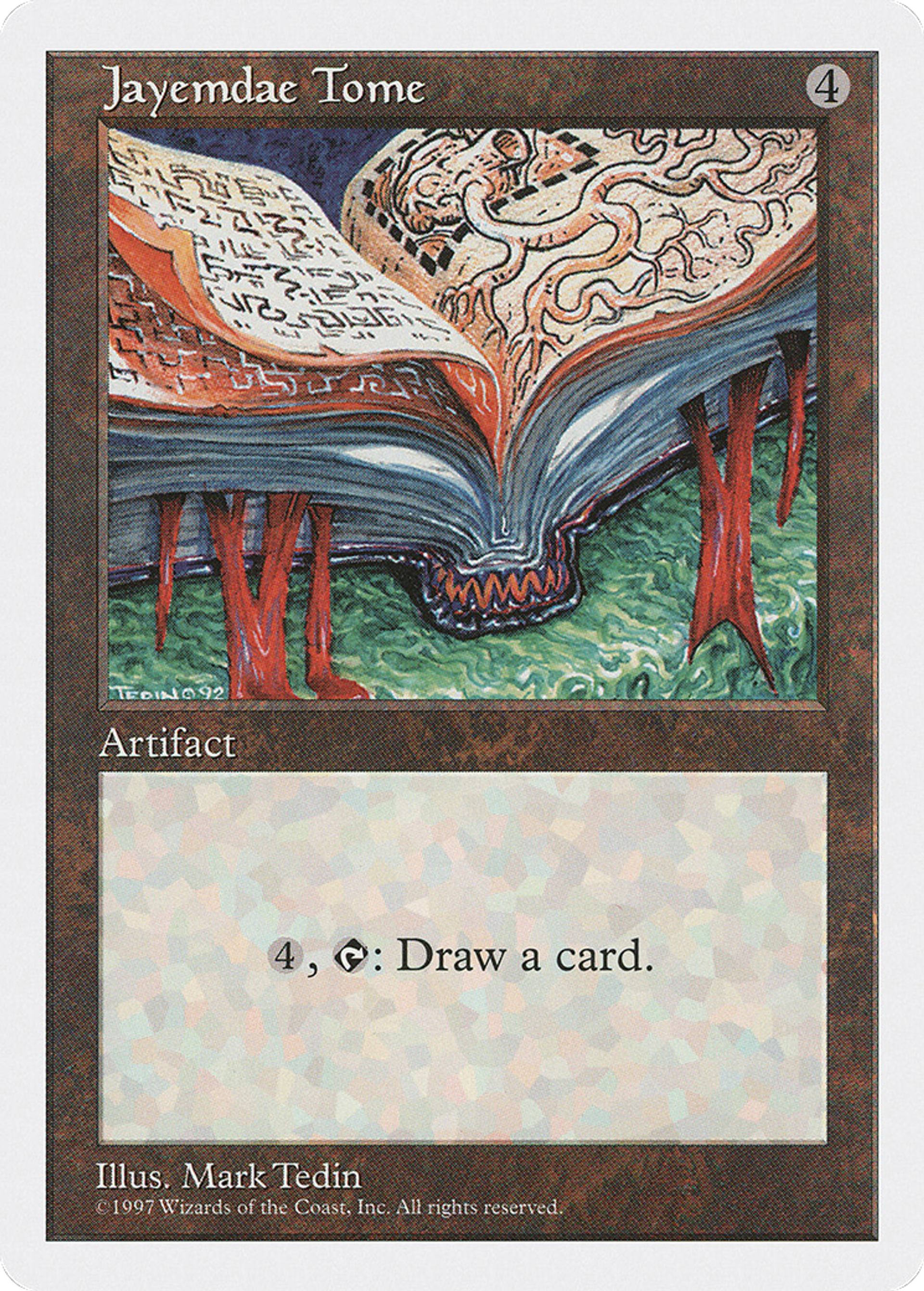Jayemdae Tome — Fifth Edition — Magic: The Gathering
