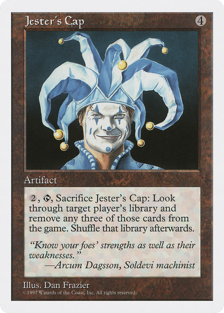 Jester's Cap — Fifth Edition — Magic: The Gathering