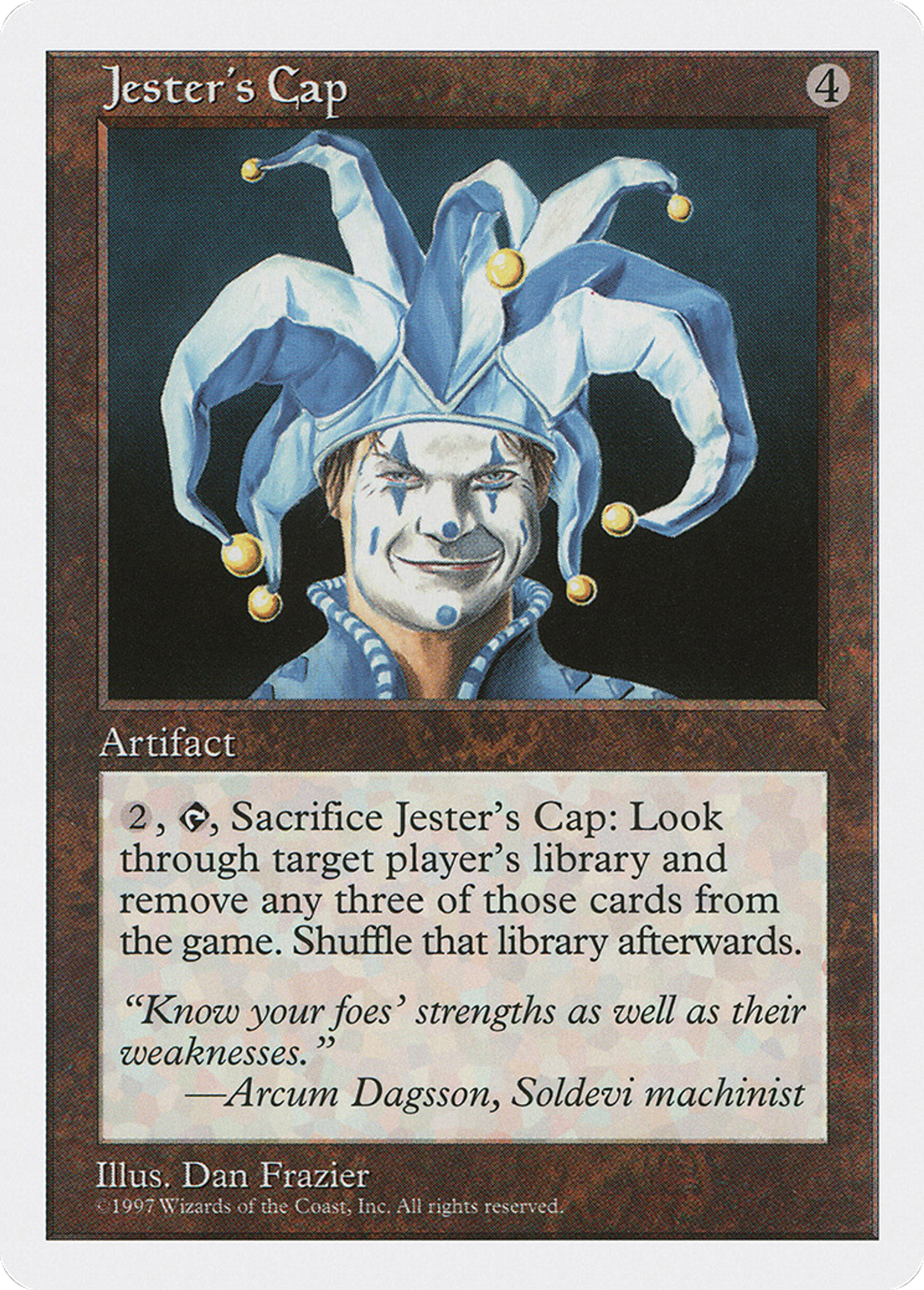 Jester's Cap — Fifth Edition — Magic: The Gathering