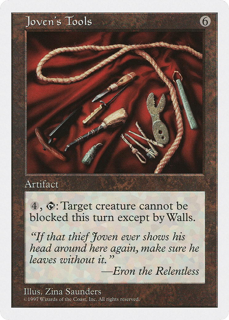 Joven's Tools — Fifth Edition — Magic: The Gathering