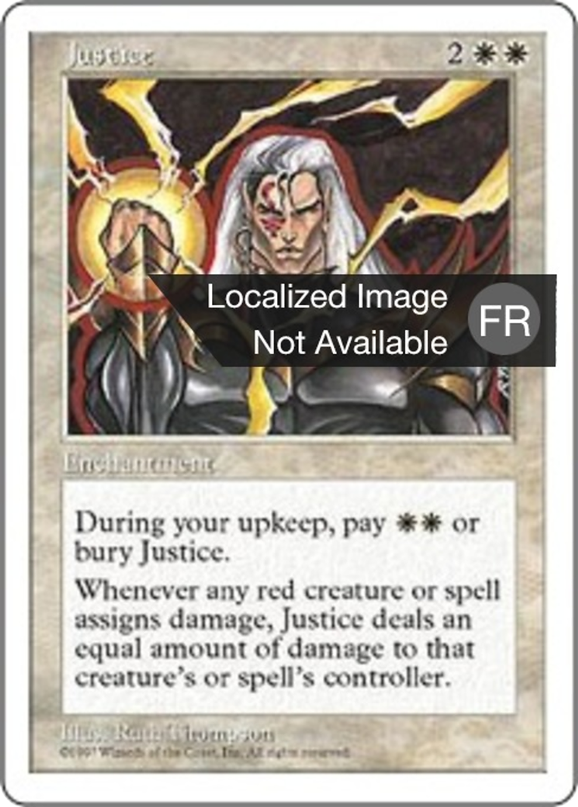 Justice — Fifth Edition — Magic: The Gathering