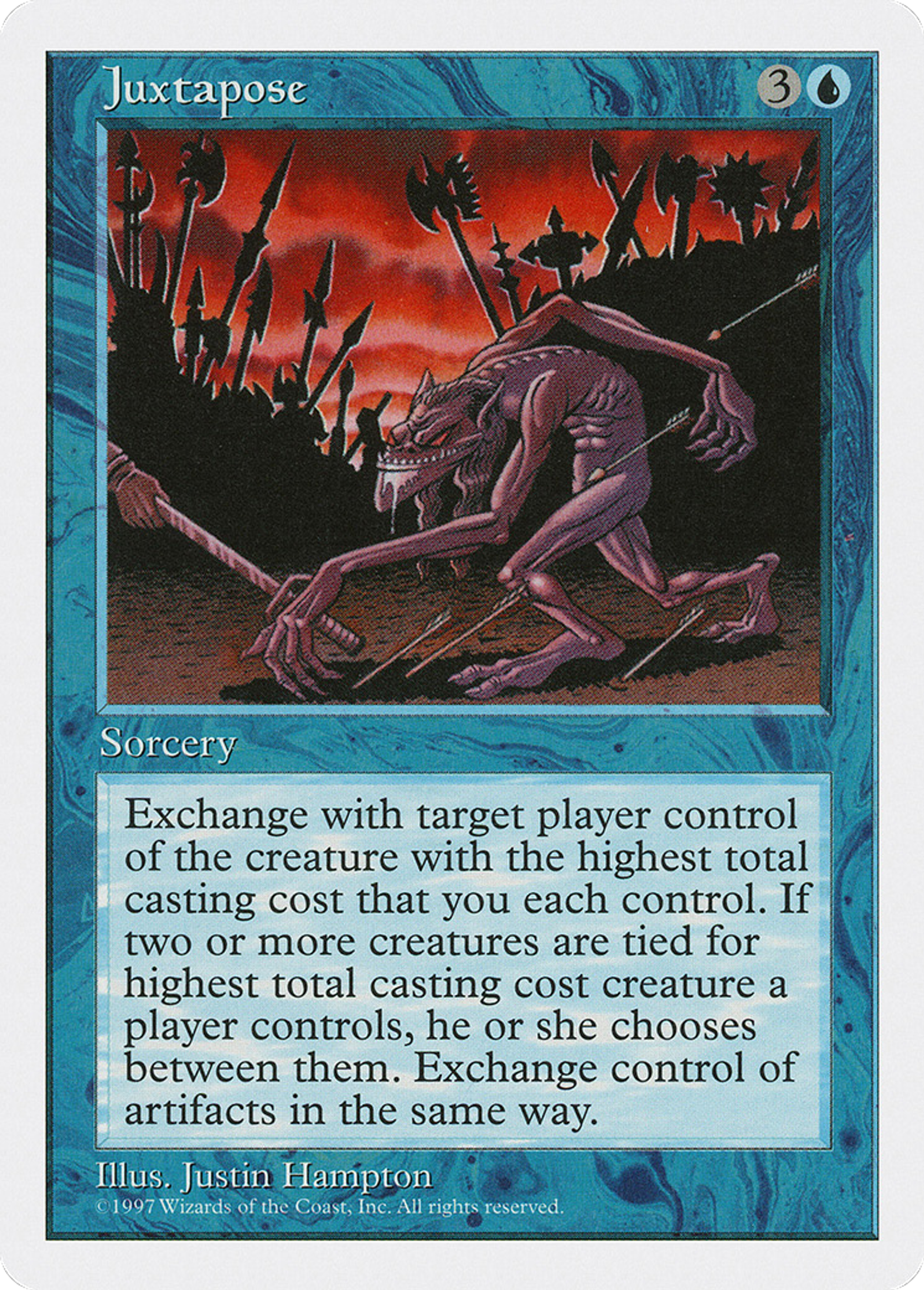 Juxtapose — Fifth Edition — Magic: The Gathering