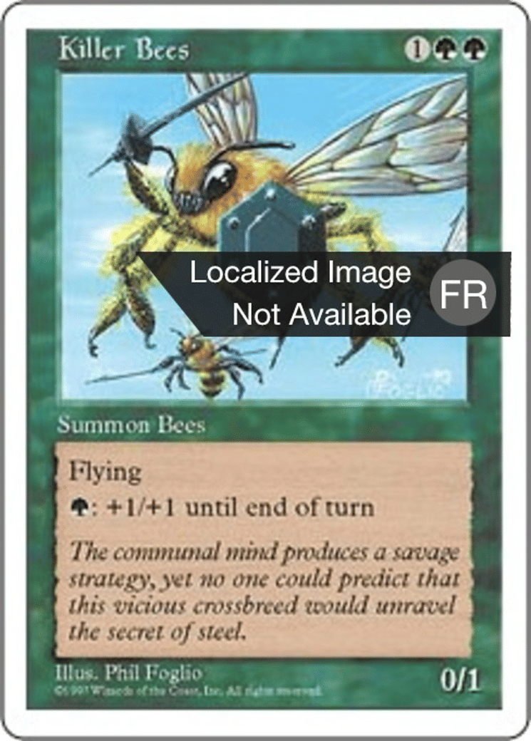Abeilles tueuses — Fifth Edition — Magic: The Gathering