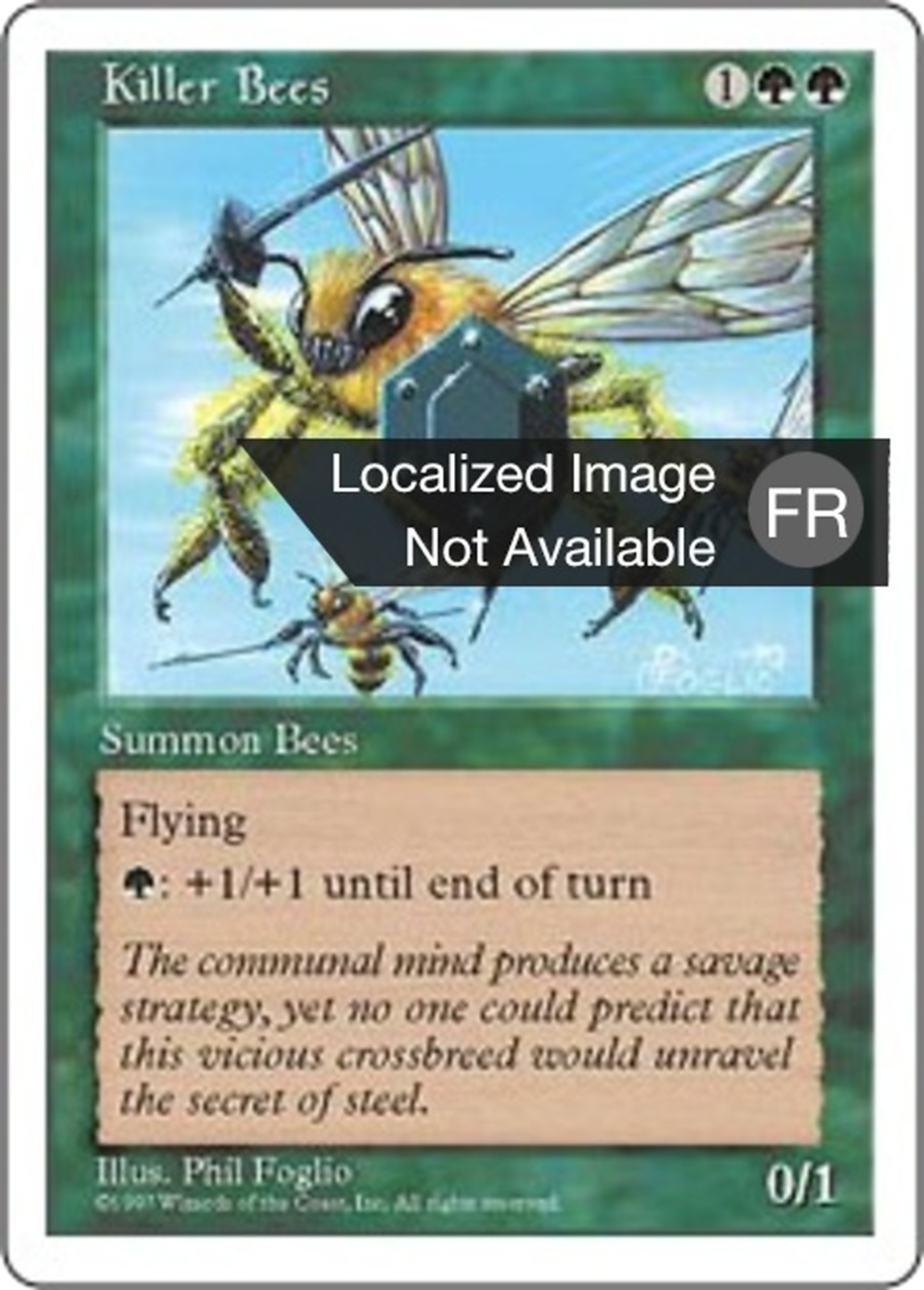Abeilles tueuses — Fifth Edition — Magic: The Gathering