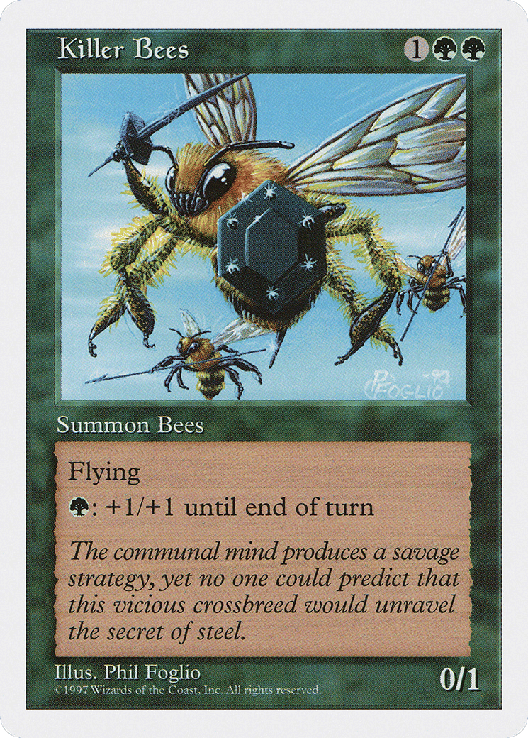 Killer Bees — Fifth Edition — Magic: The Gathering
