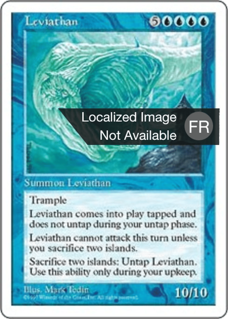 Léviathan — Fifth Edition — Magic: The Gathering