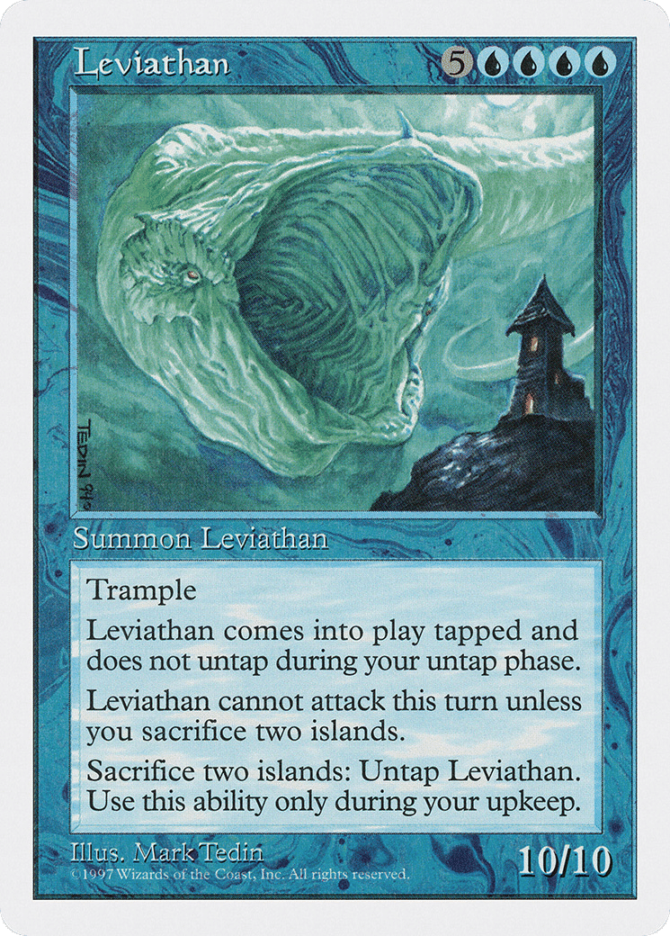 Leviathan — Fifth Edition — Magic: The Gathering
