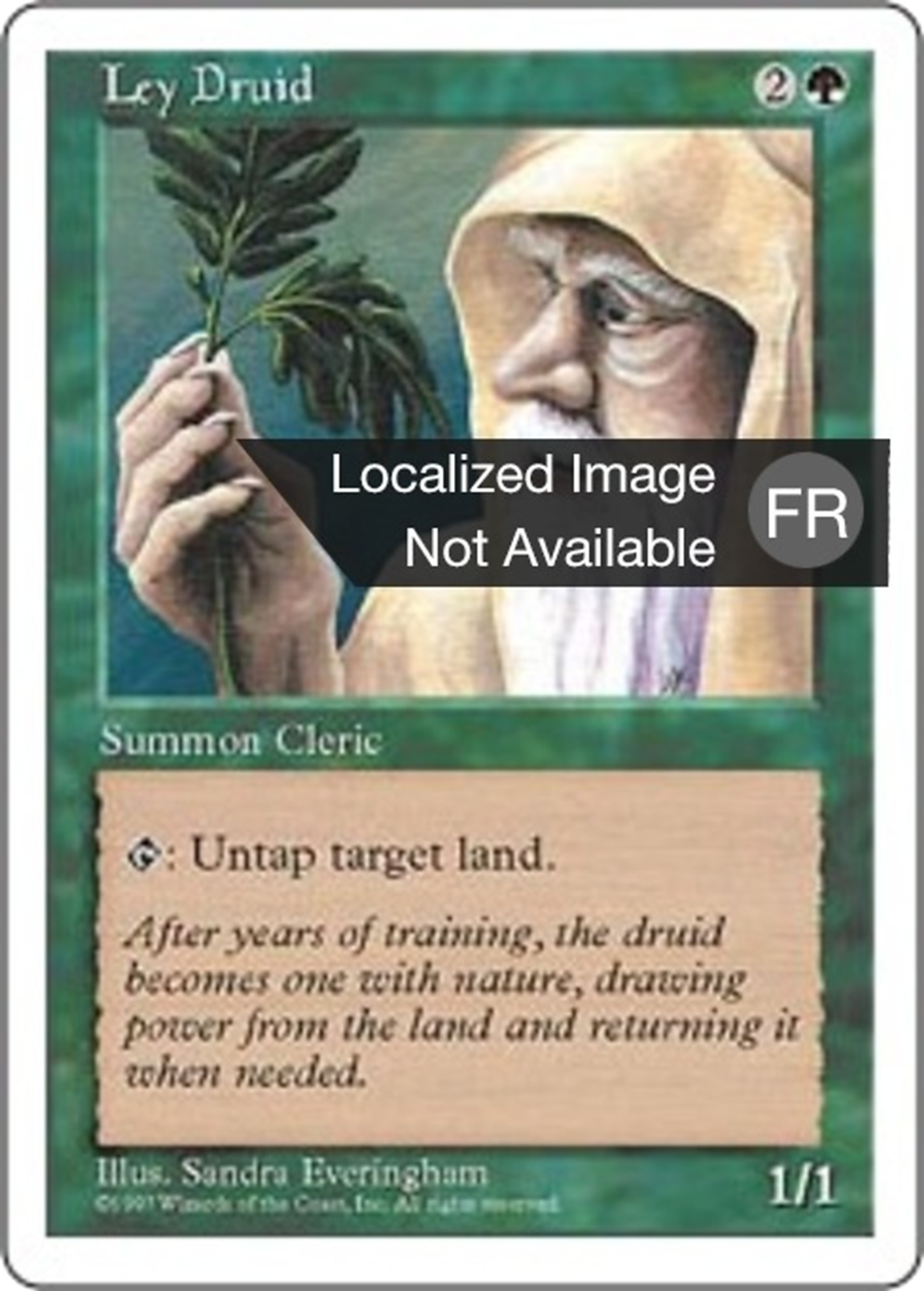 Druide des leys — Fifth Edition — Magic: The Gathering